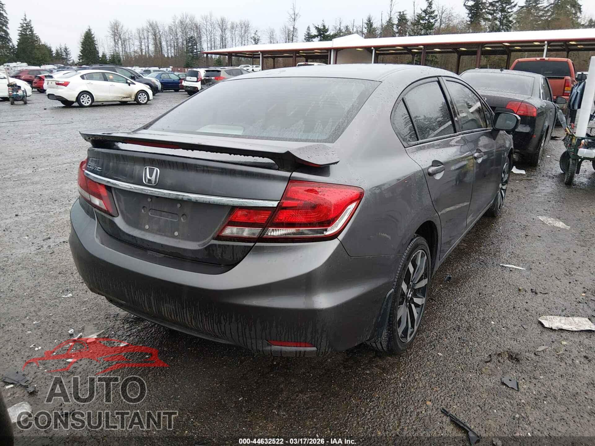 HONDA CIVIC 2014 - 19XFB2F99EE215123