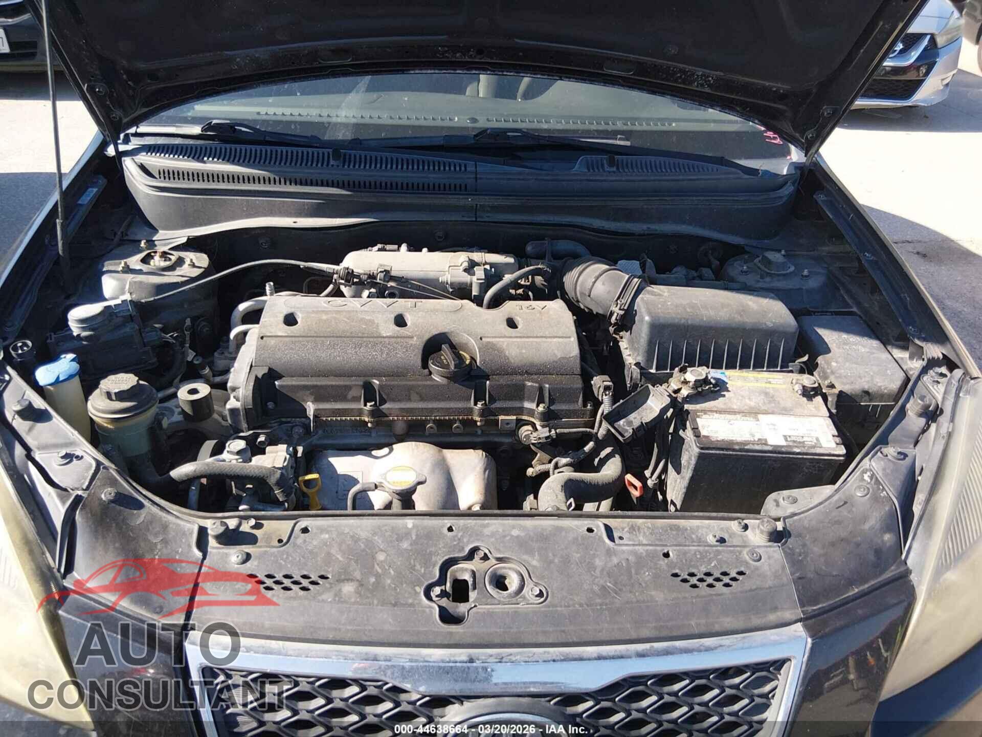 KIA RIO 2011 - KNADH4A37B6960780