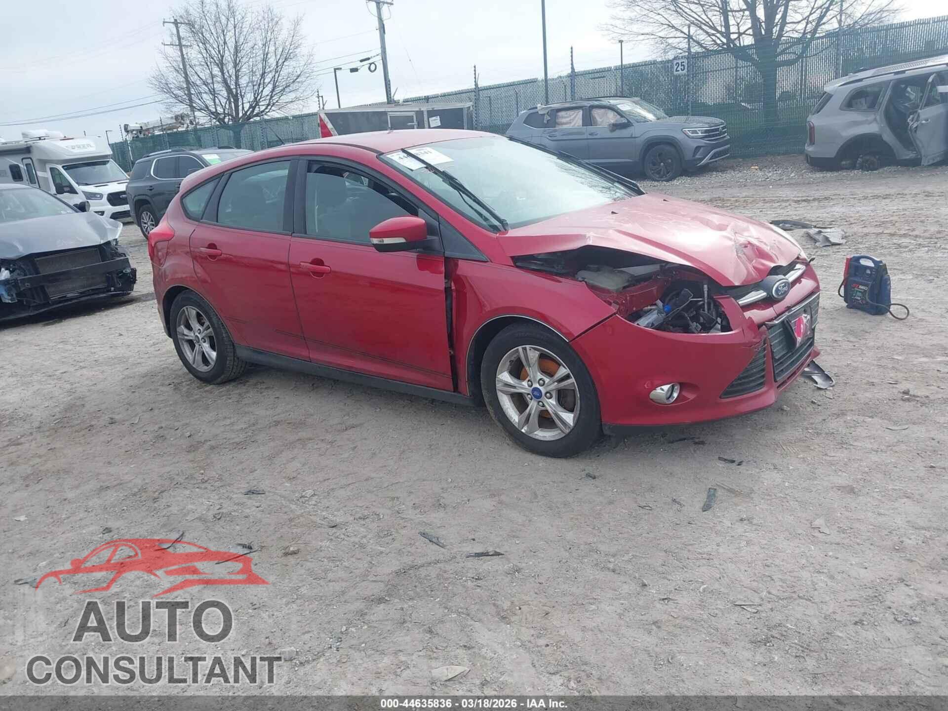 FORD FOCUS 2012 - 1FAHP3K25CL113479