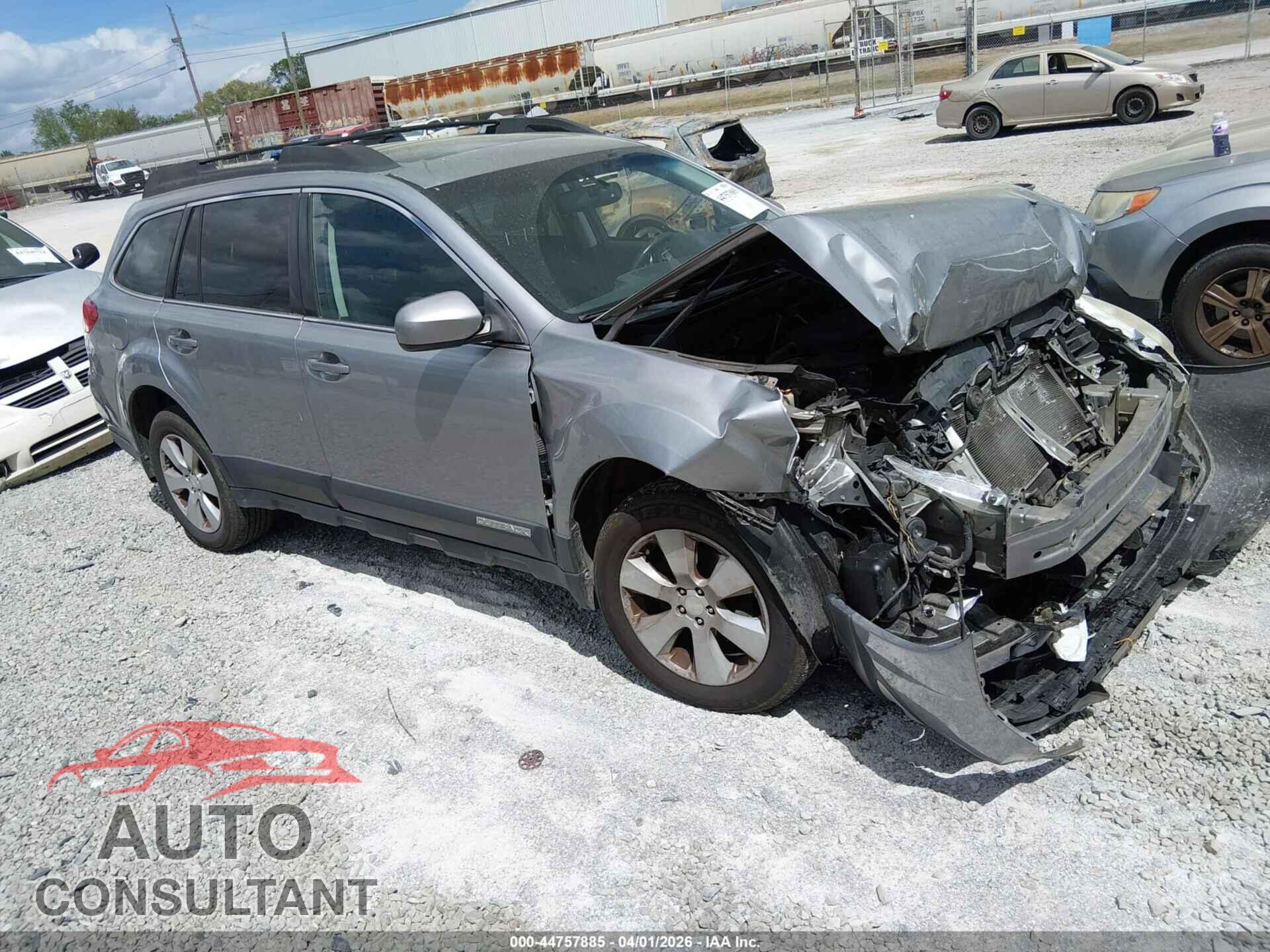 SUBARU OUTBACK 2011 - 4S4BRBGC7B3374998