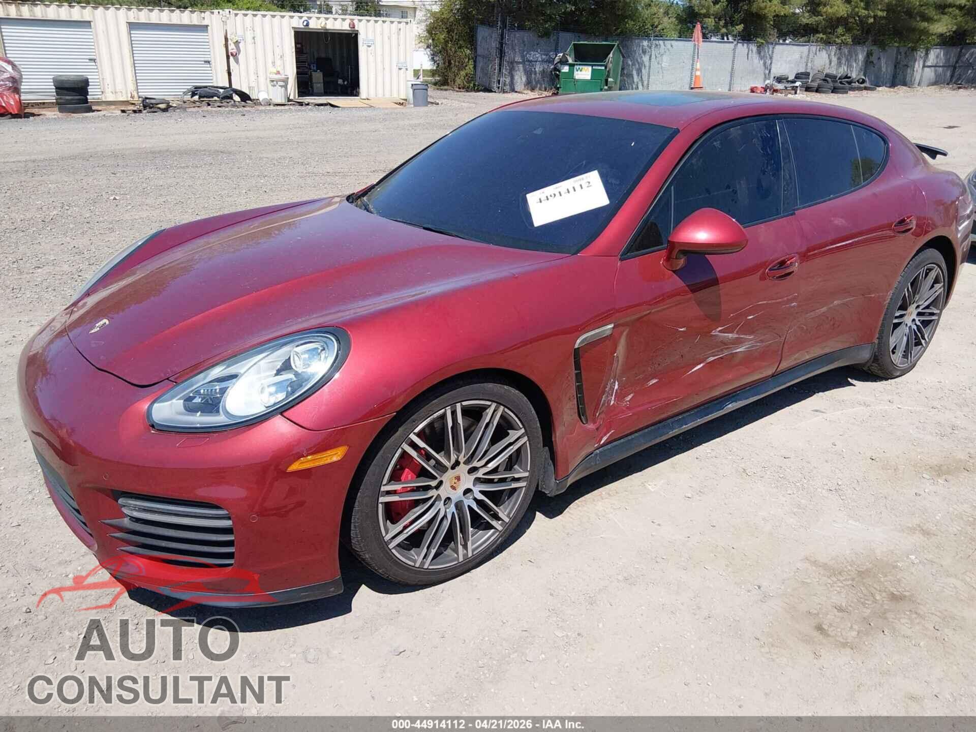 PORSCHE PANAMERA 2014 - WP0AF2A72EL083723
