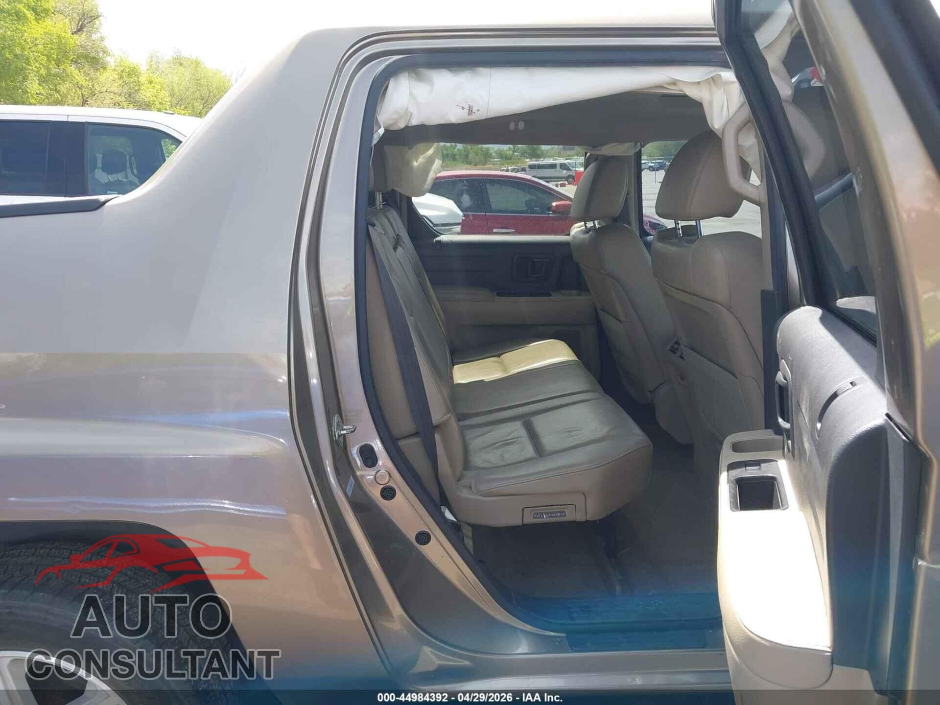 HONDA RIDGELINE 2011 - 5FPYK1F51BB008772