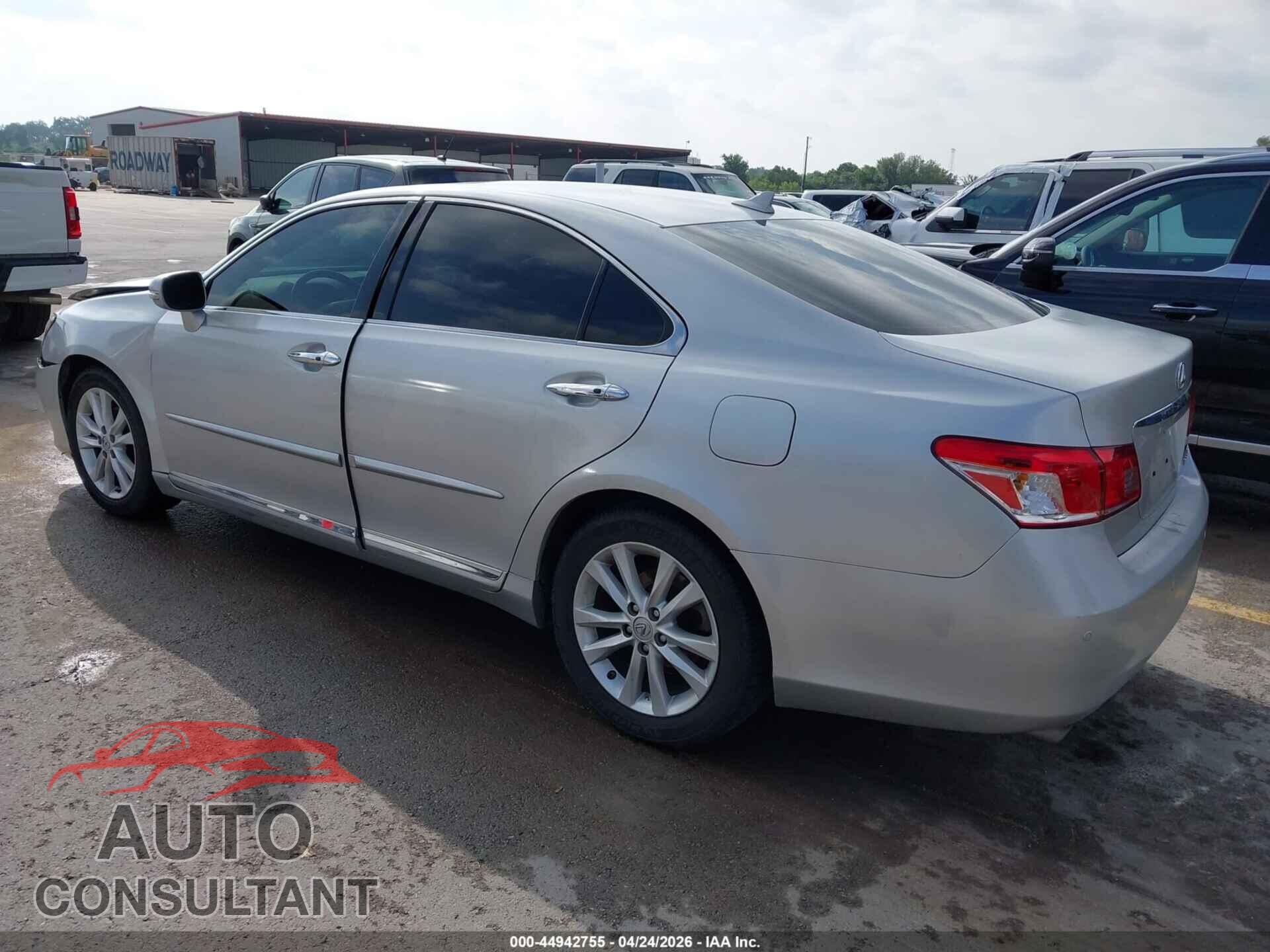 LEXUS ES 350 2012 - JTHBK1EGXC2482546