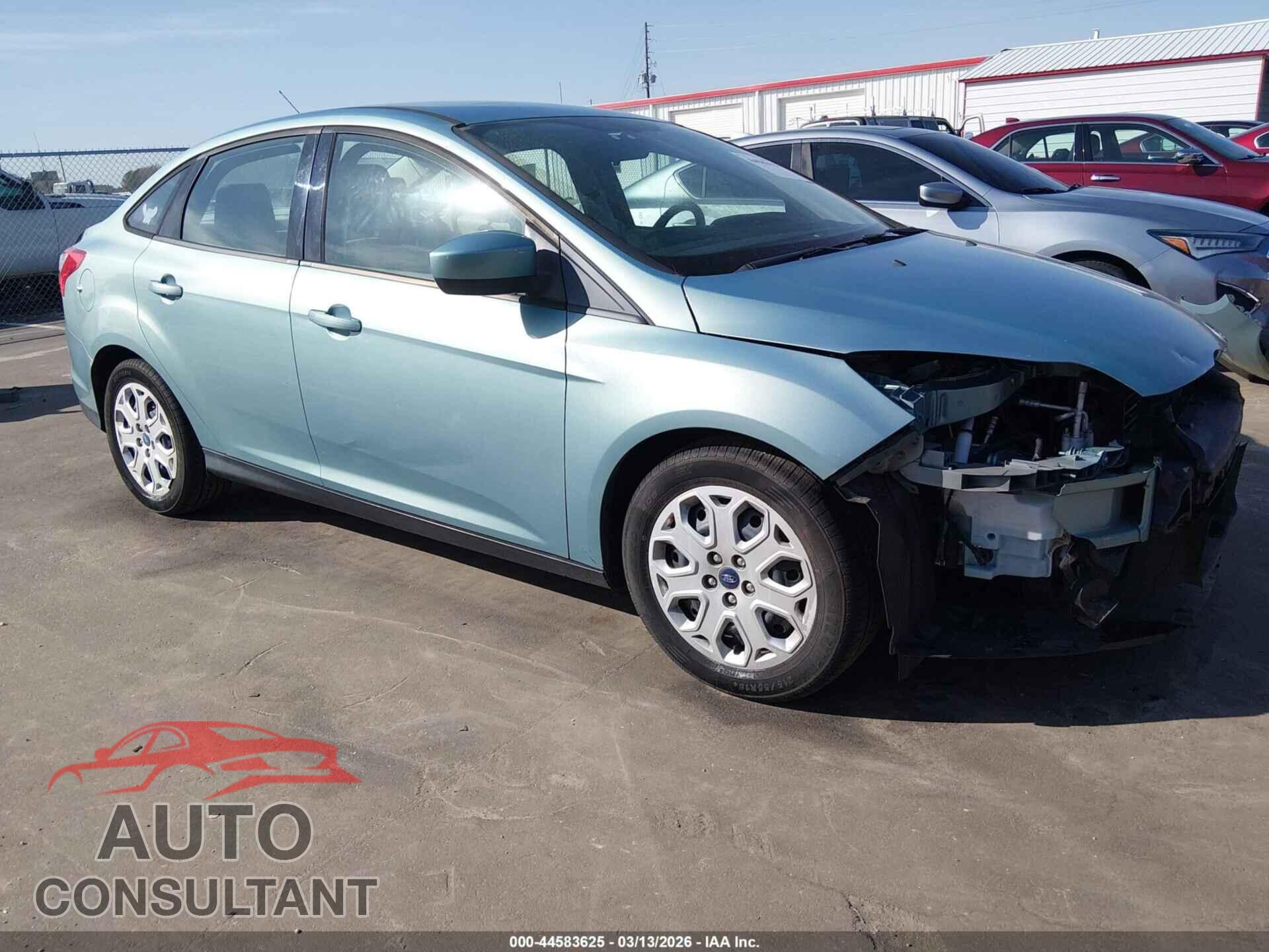 FORD FOCUS 2012 - 1FAHP3F28CL254850