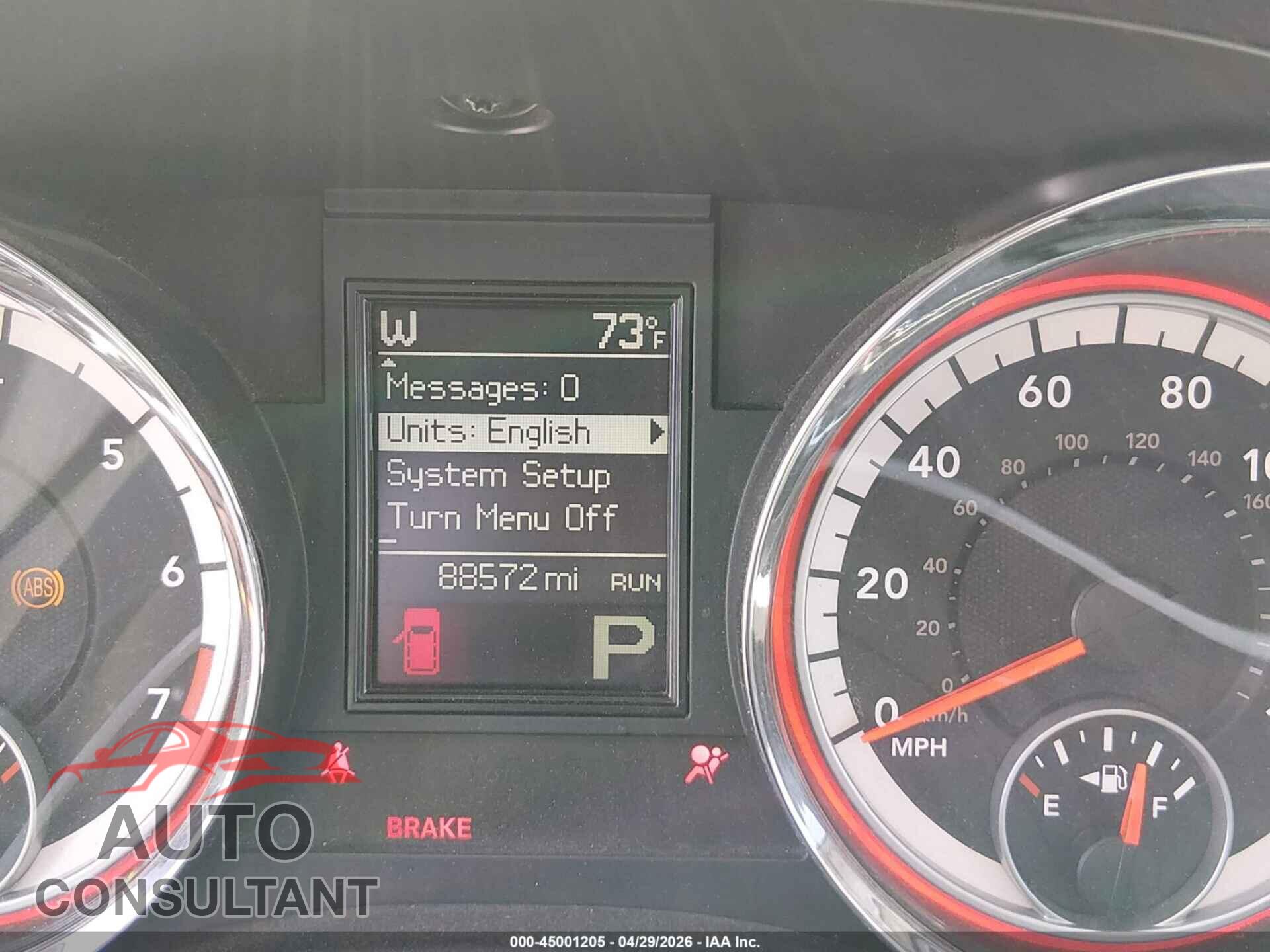DODGE DURANGO 2013 - 1C4RDHAGXDC678197
