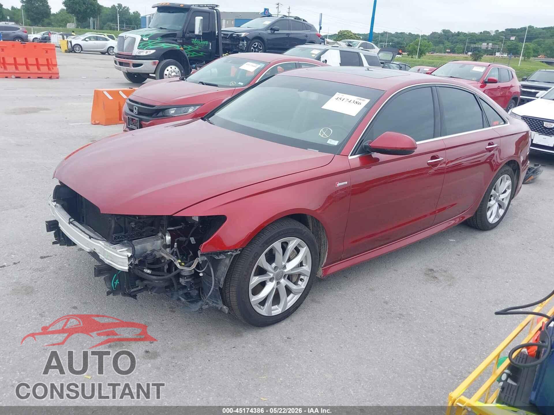 AUDI A6 2017 - WAUF2AFC8HN127280