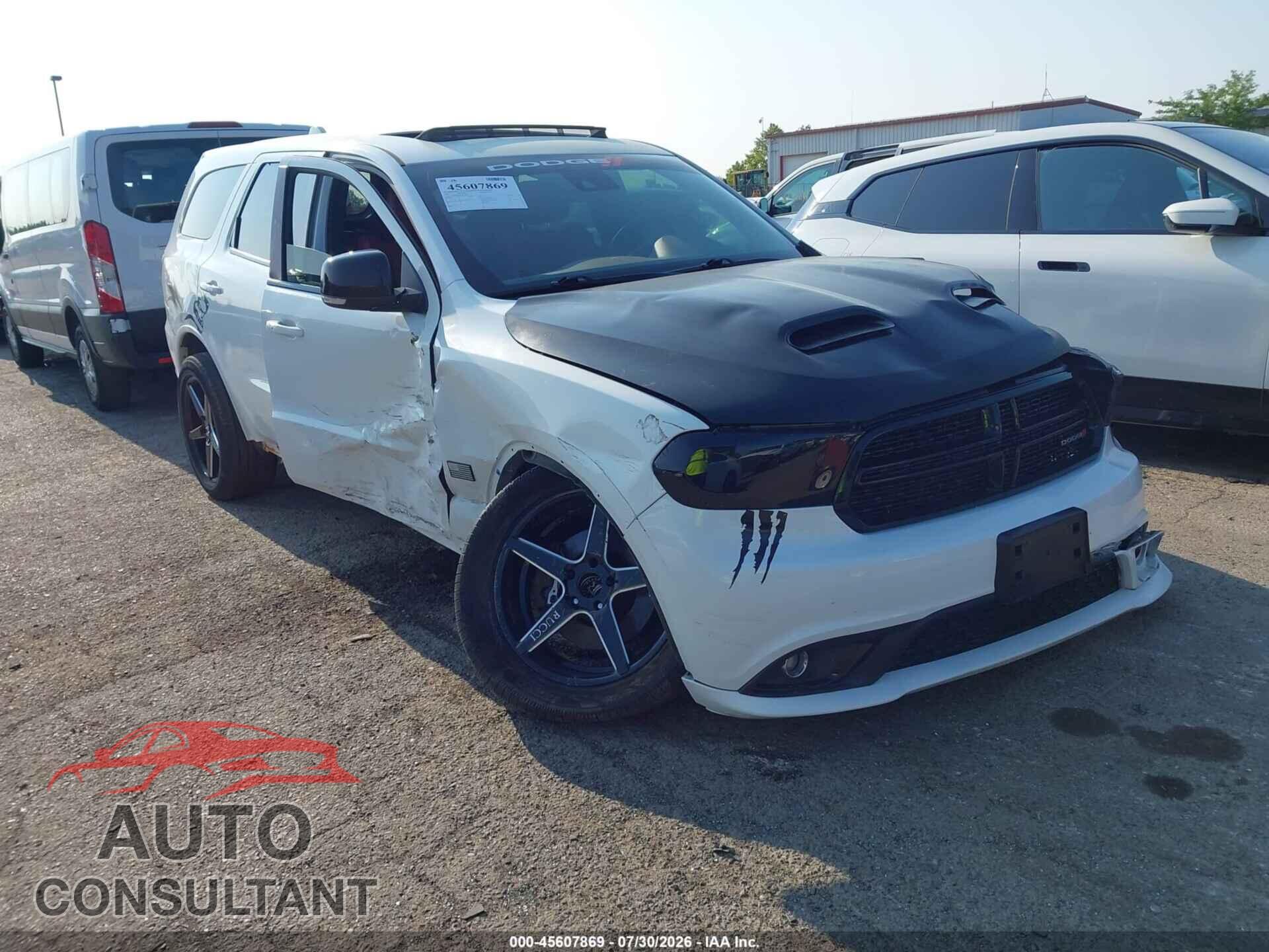 DODGE DURANGO 2017 - 1C4SDJCT2HC621629