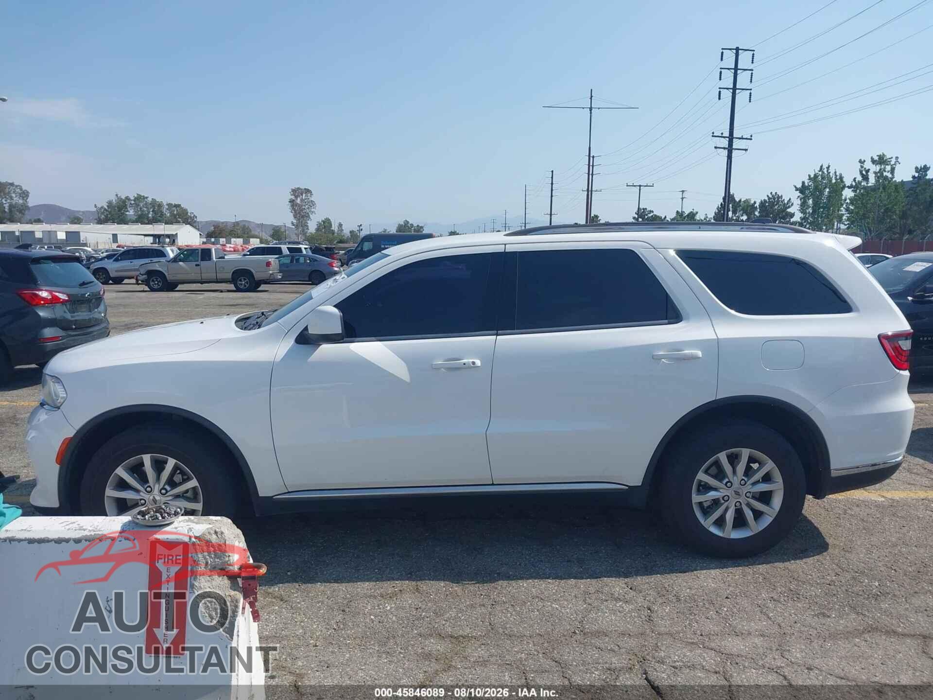 DODGE DURANGO 2021 - 1C4RDJAG8MC762509