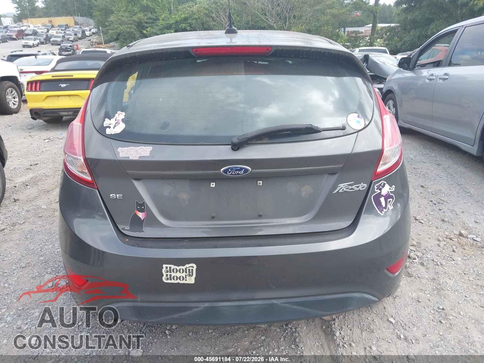 FORD FIESTA 2017 - 3FADP4EJ1HM156746