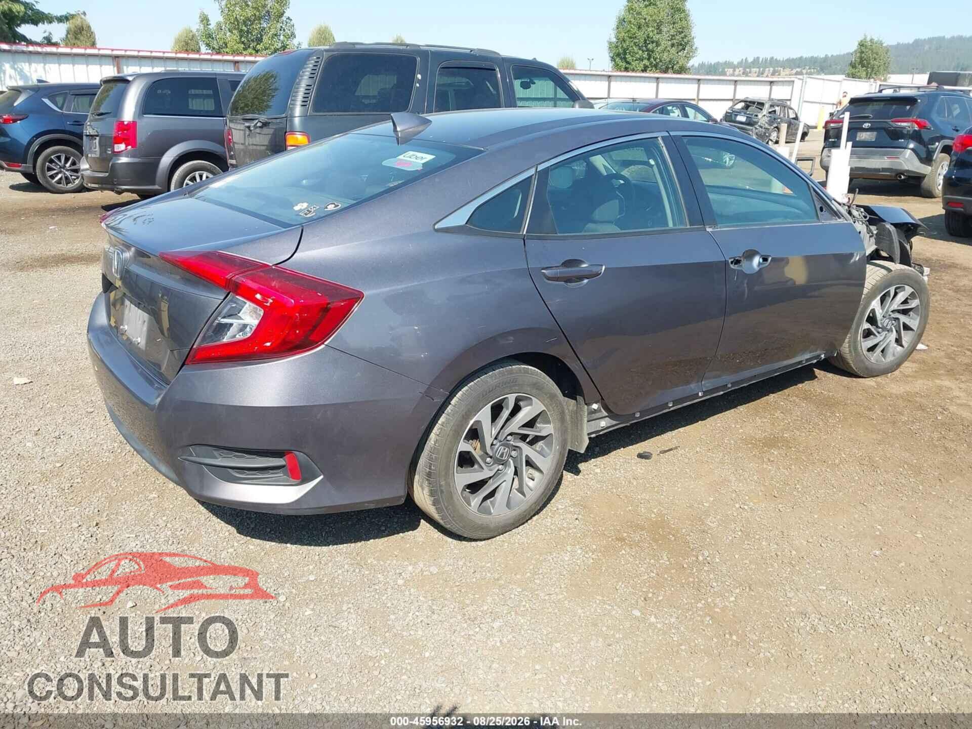 HONDA CIVIC 2017 - 19XFC2F86HE017415