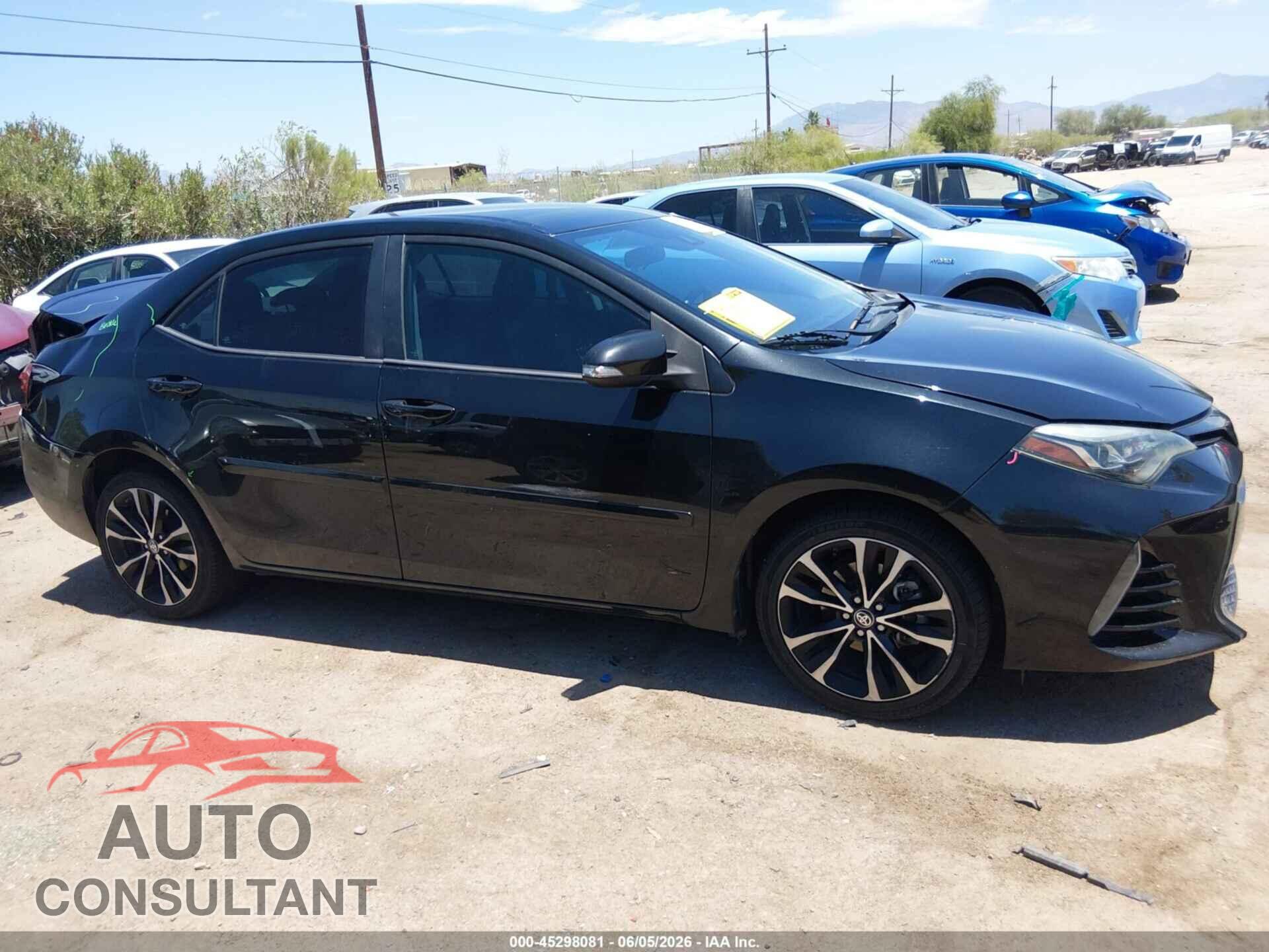 TOYOTA COROLLA 2018 - 2T1BURHE8JC100310