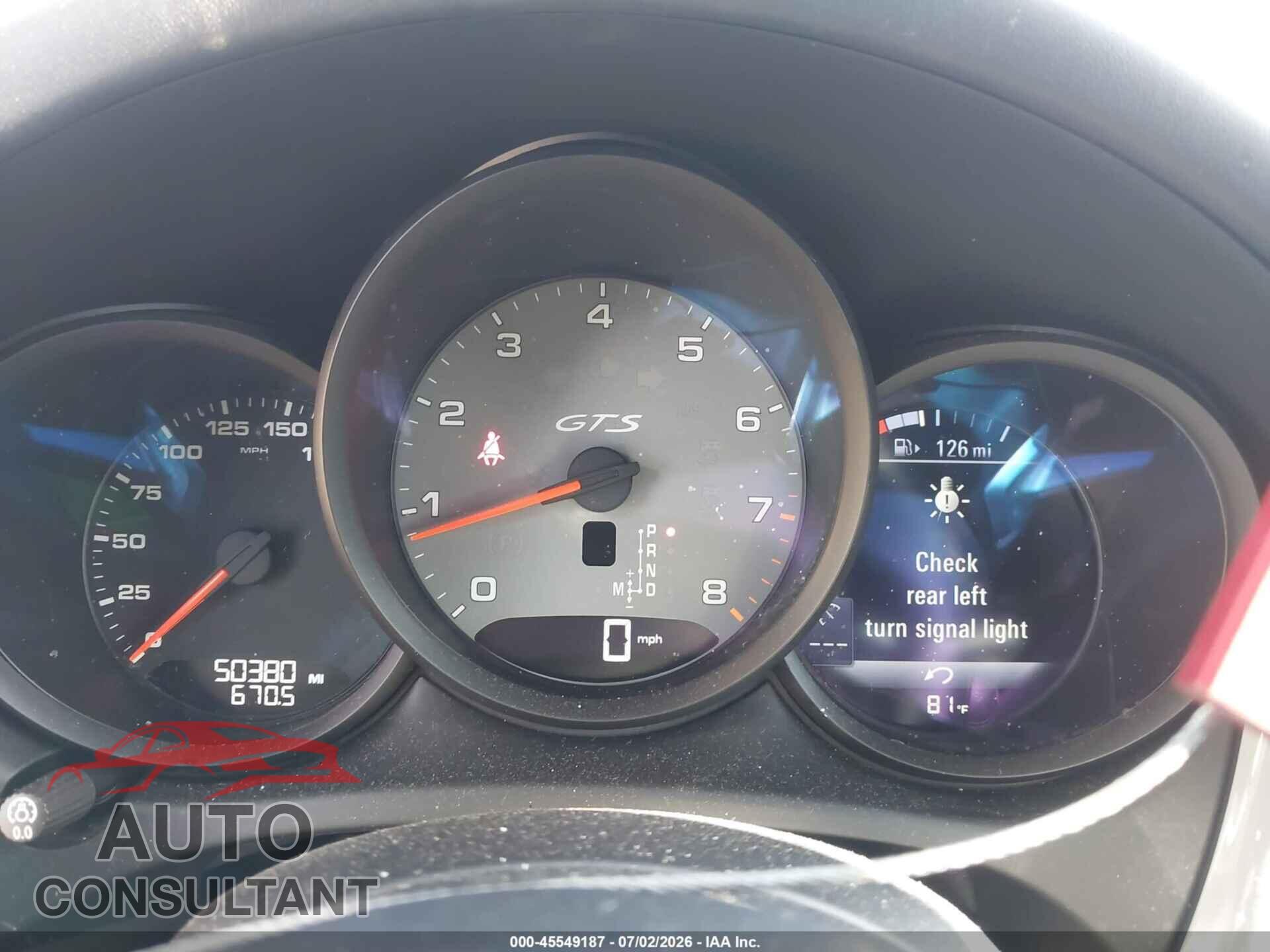 PORSCHE MACAN 2021 - WP1AG2A55MLB50436