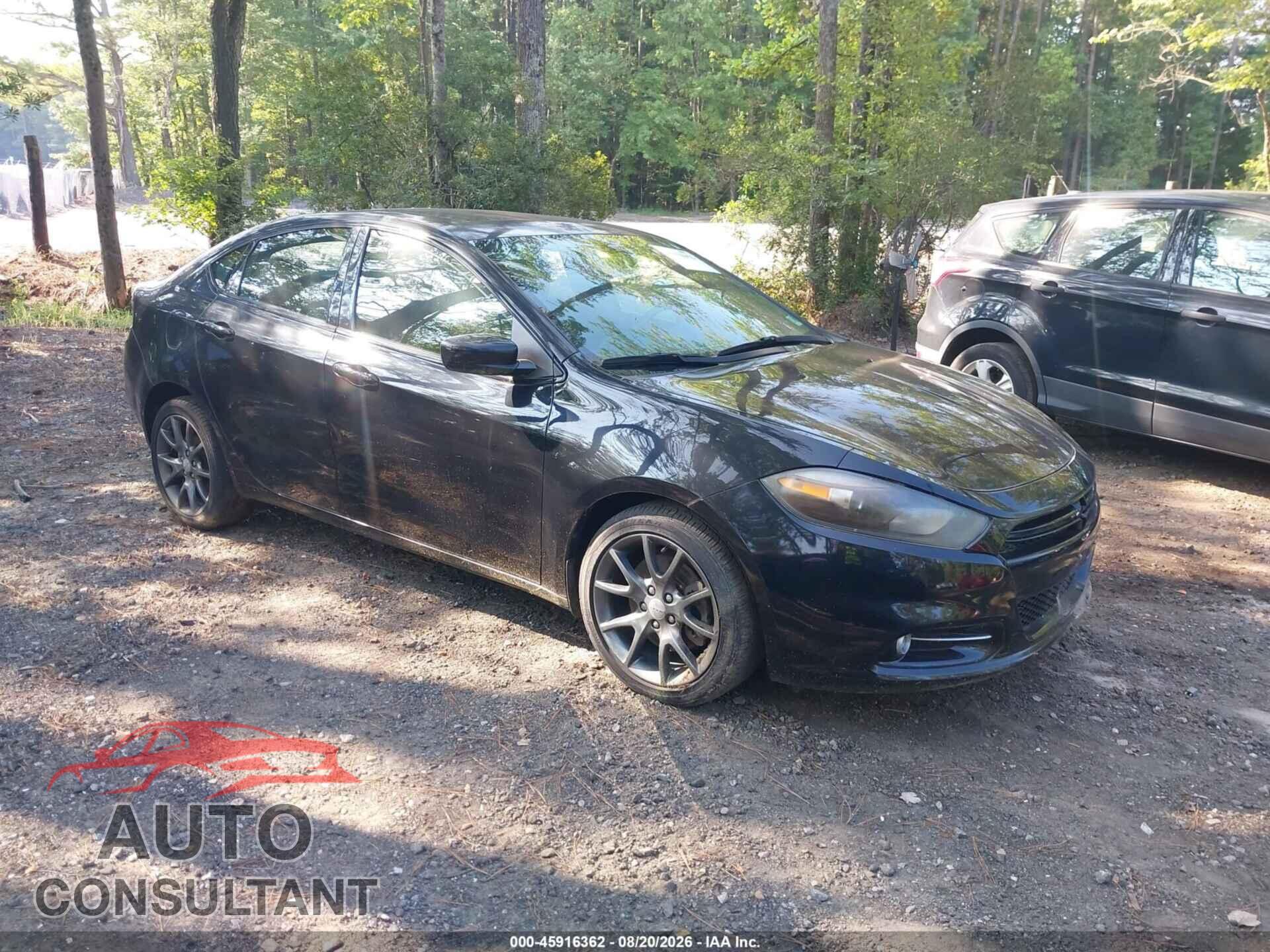 DODGE DART 2015 - 1C3CDFBB1FD111620