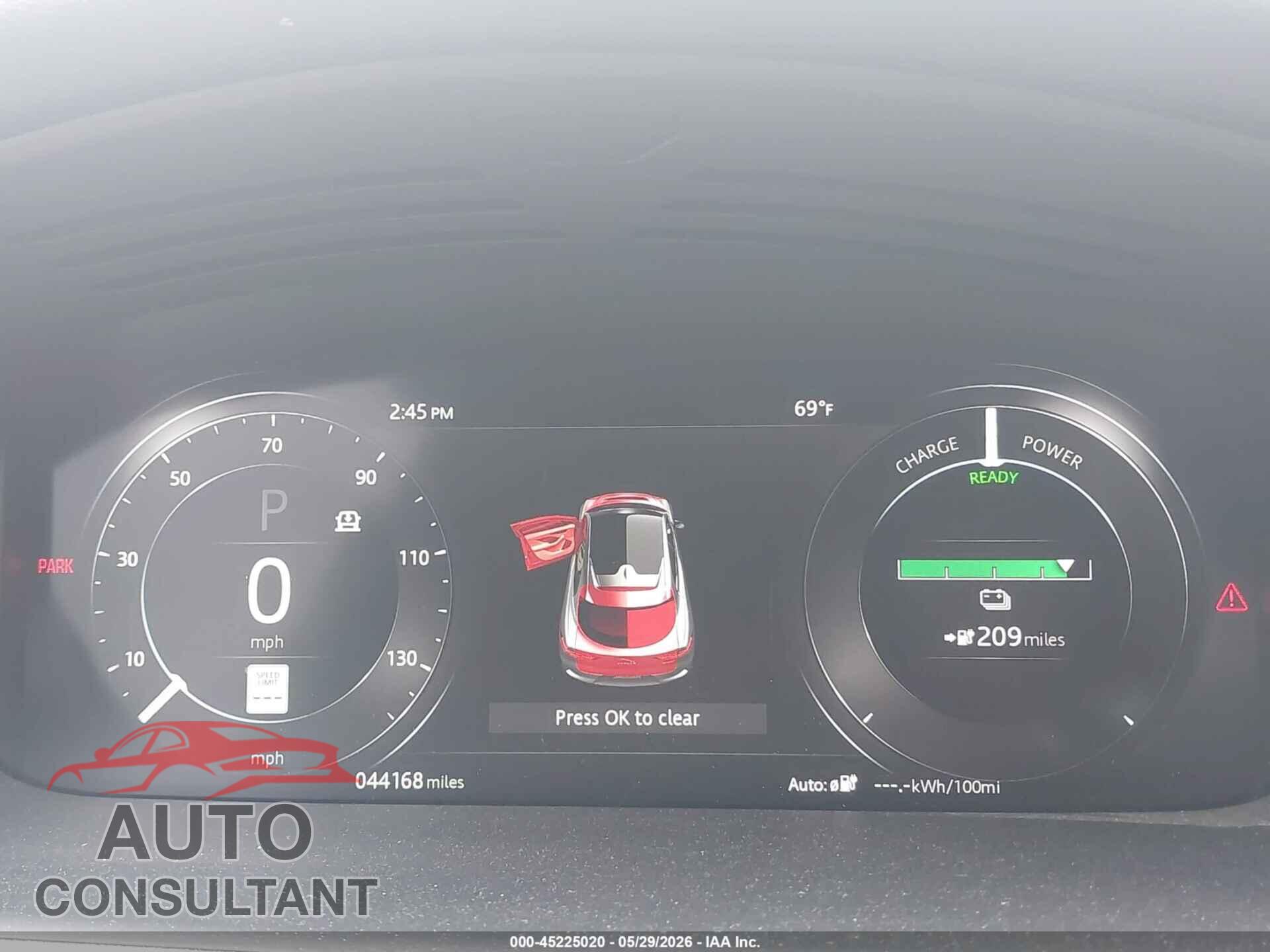 JAGUAR I-PACE 2019 - SADHC2S17K1F76426