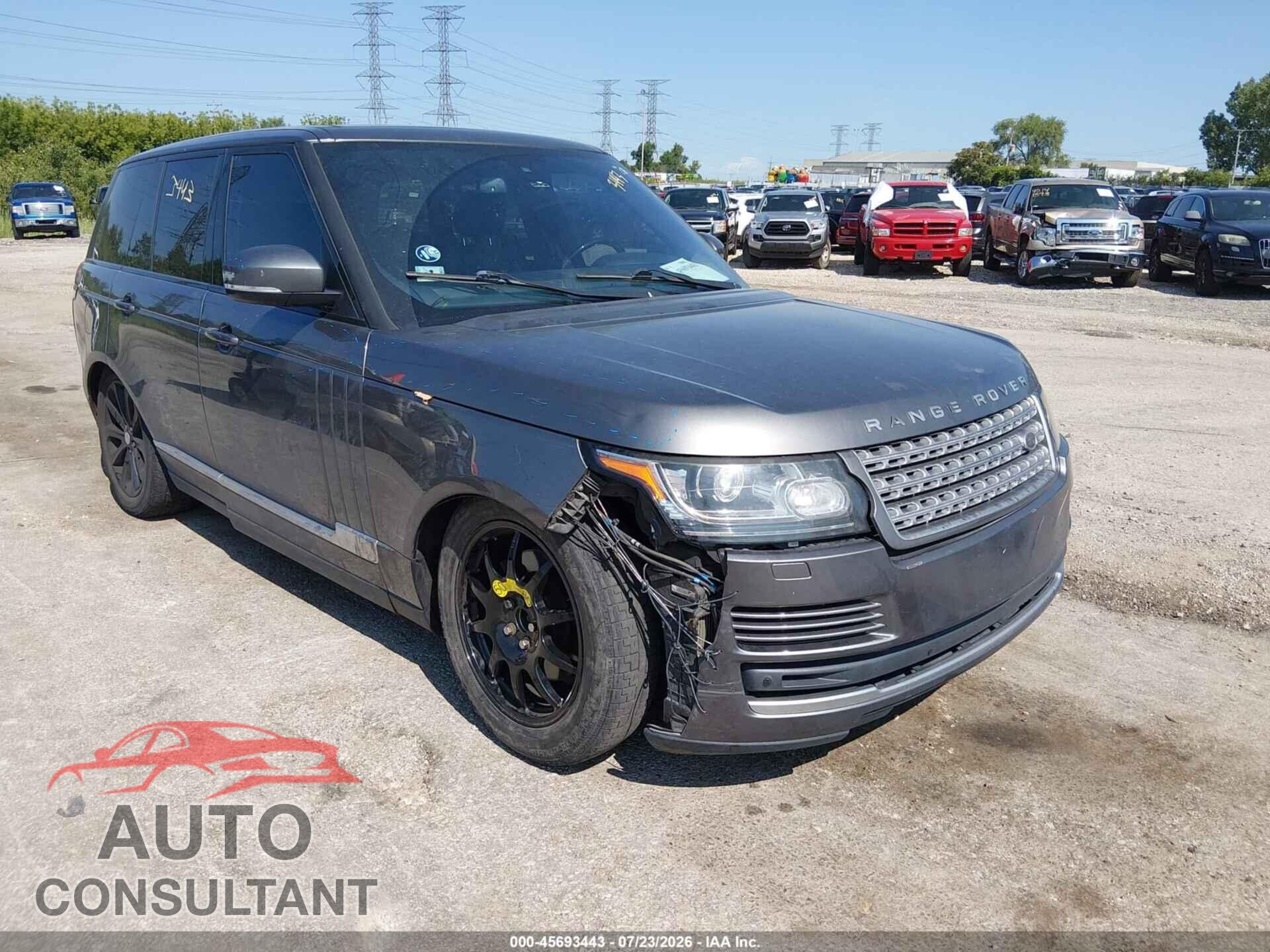 LAND ROVER RANGE ROVER 2014 - SALGS2WF1EA182141