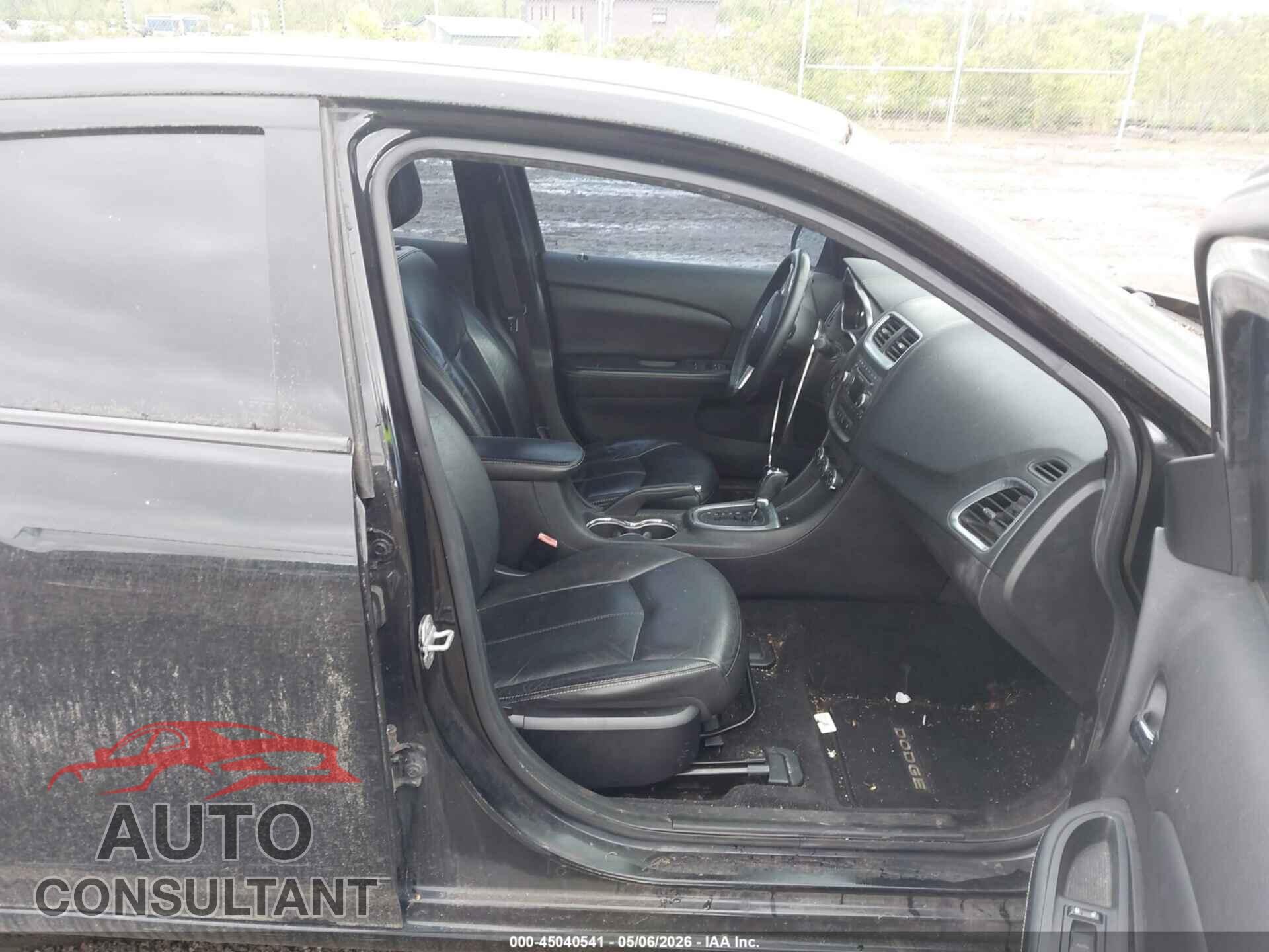 DODGE AVENGER 2013 - 1C3CDZCB8DN620174