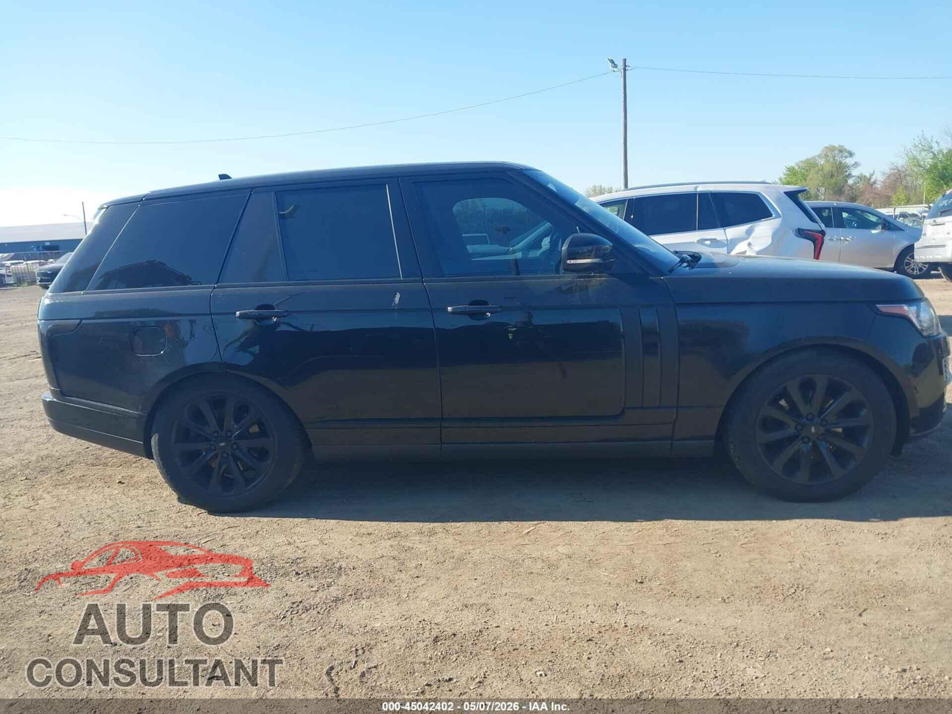 LAND ROVER RANGE ROVER 2016 - SALGS2KF7GA304090