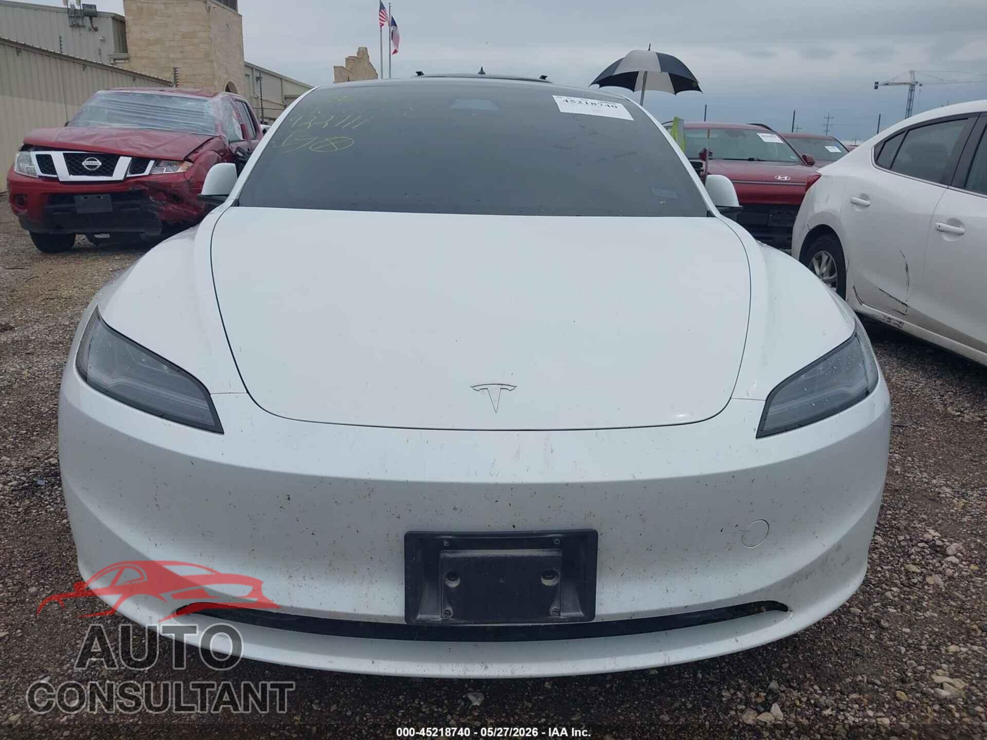 TESLA MODEL 3 2025 - 5YJ3E1EA1SF922111