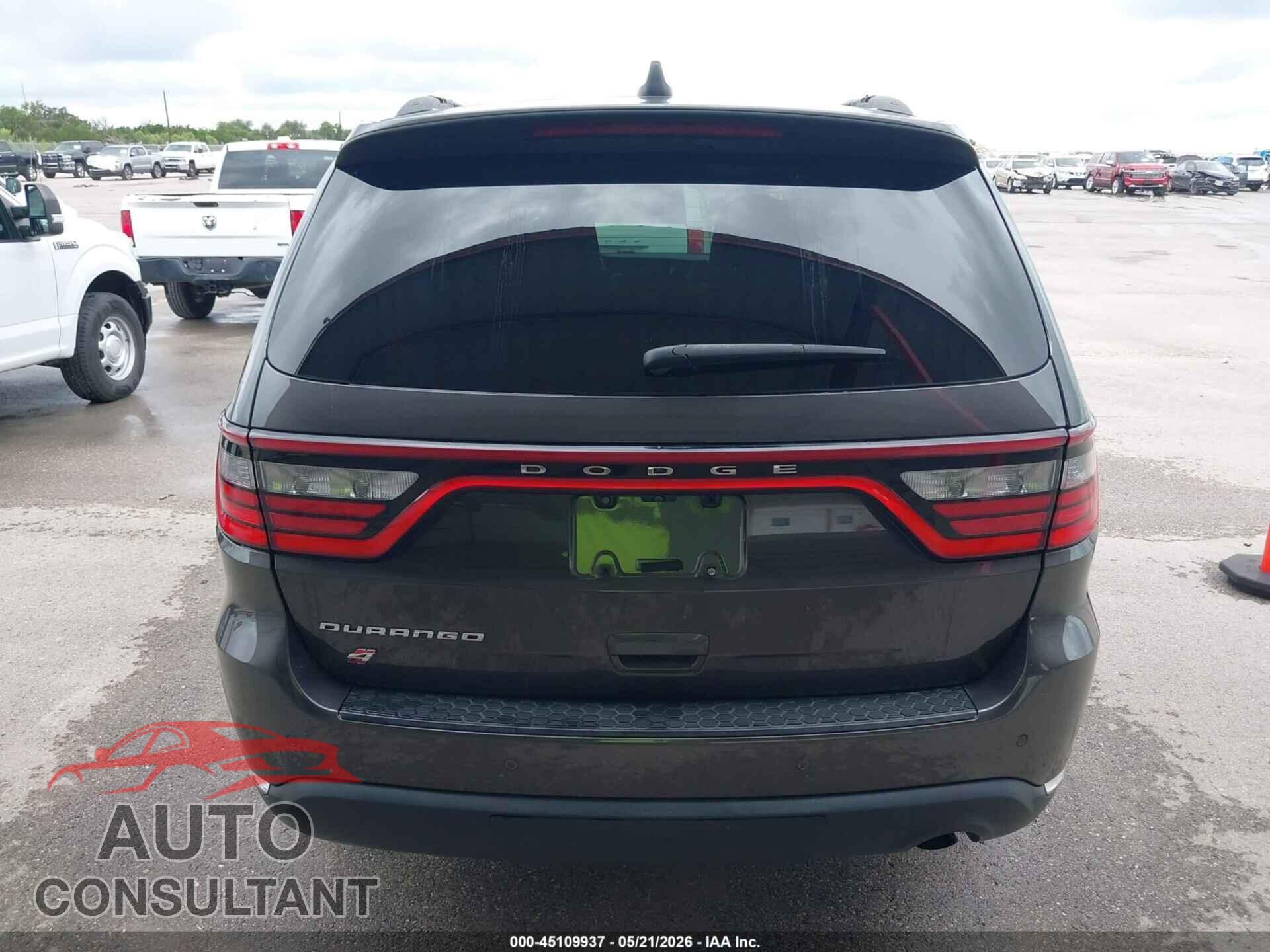 DODGE DURANGO 2021 - 1C4RDJAG1MC688575