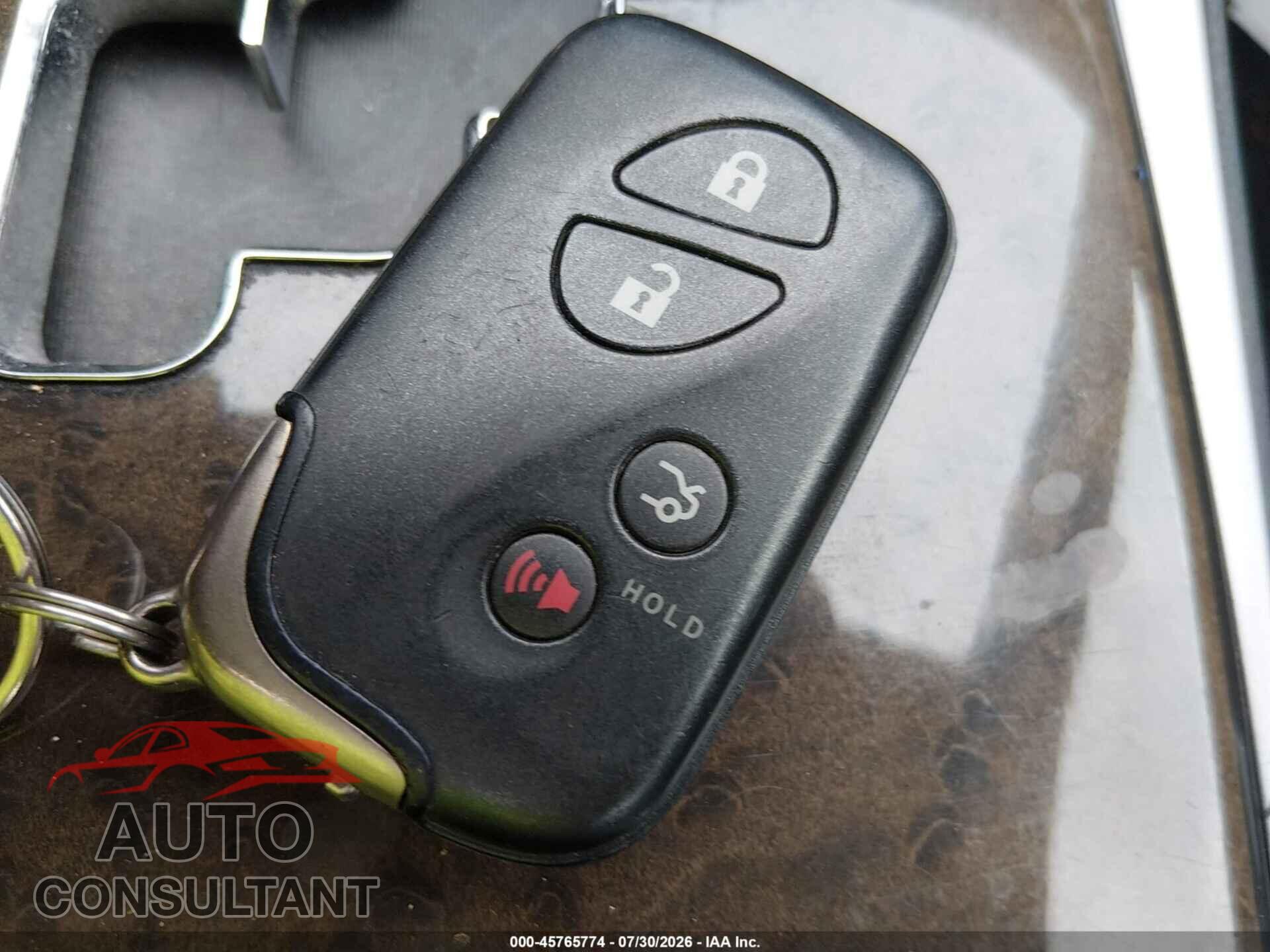 LEXUS IS 350 2012 - JTHCE5C21C5002726