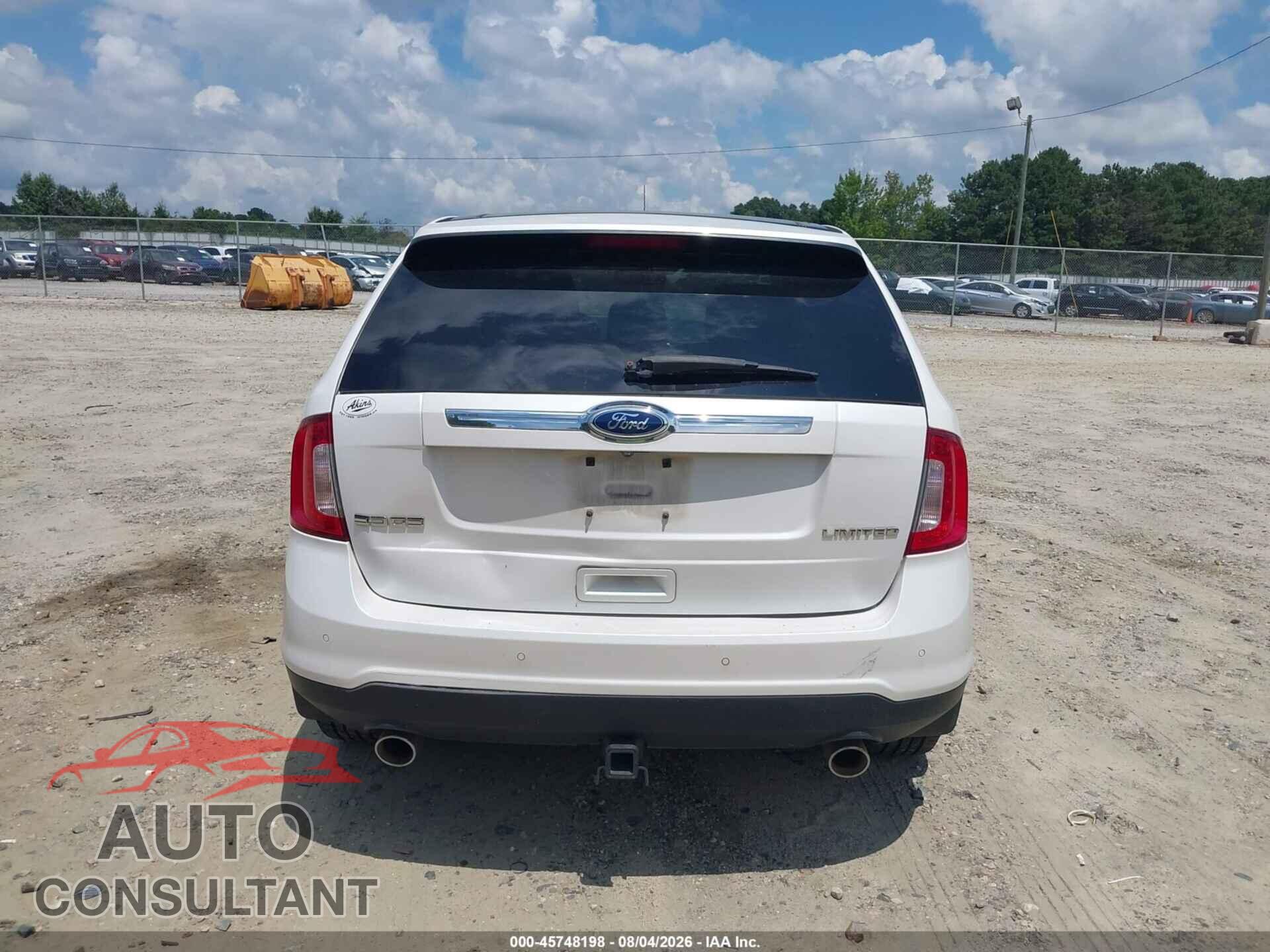 FORD EDGE 2012 - 2FMDK3KC6CBA56107