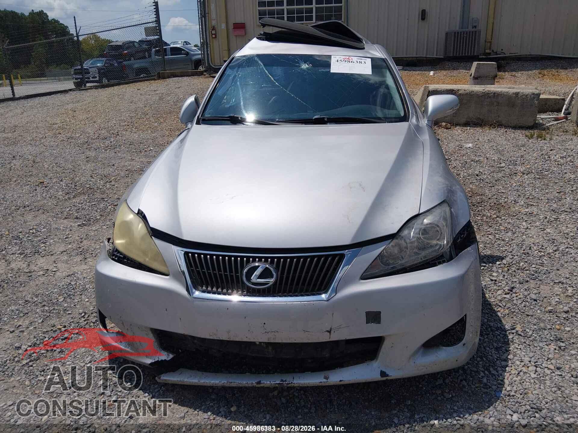 LEXUS IS 250 2010 - JTHBF5C29A5119816