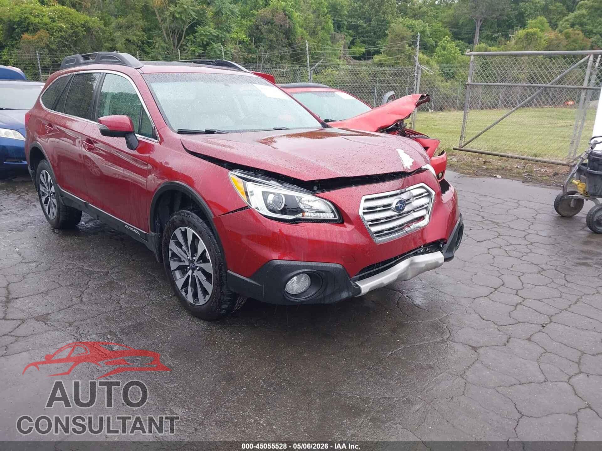 SUBARU OUTBACK 2016 - 4S4BSBLC8G3314066