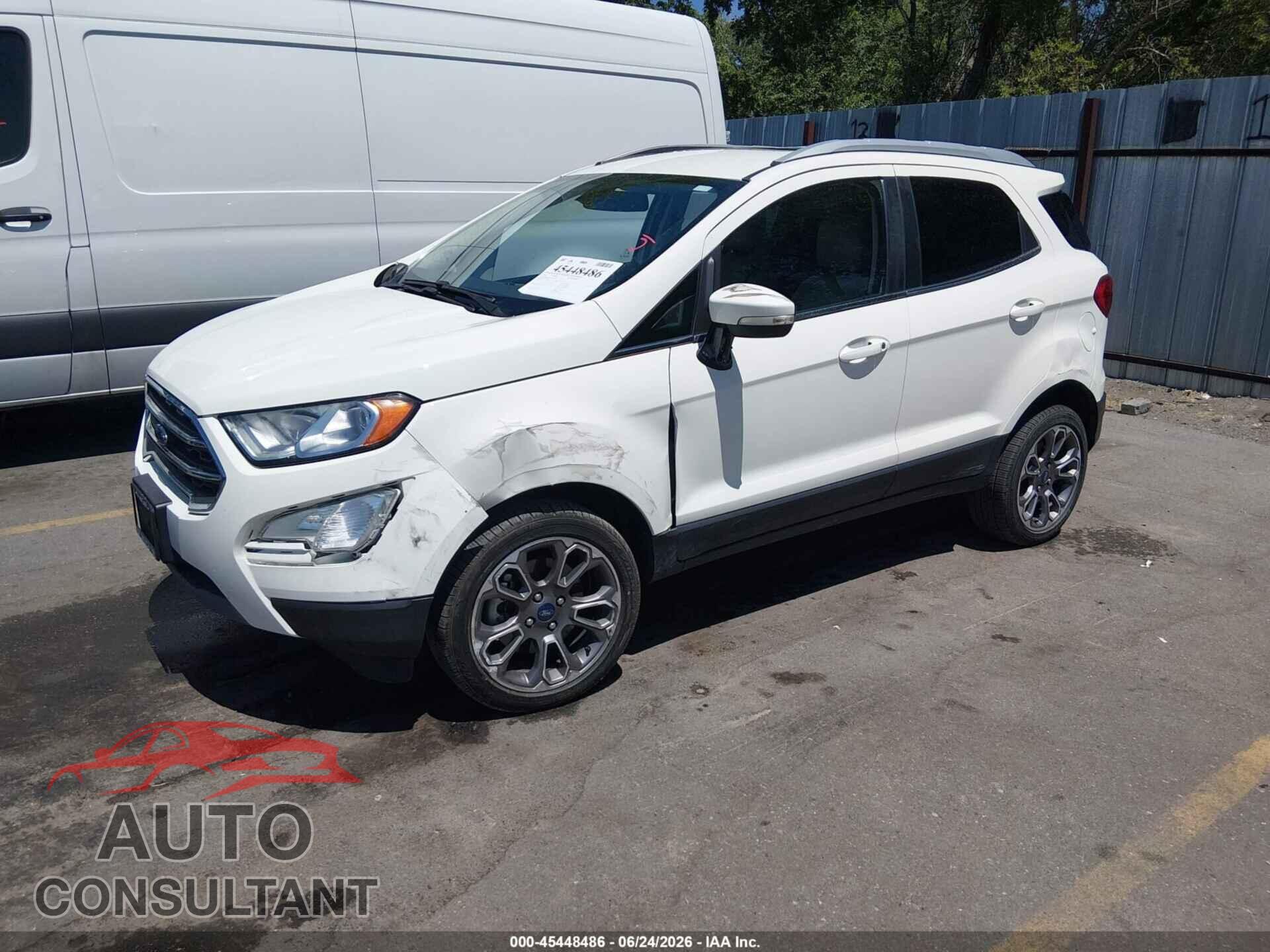 FORD ECOSPORT 2020 - MAJ6S3KL2LC348114