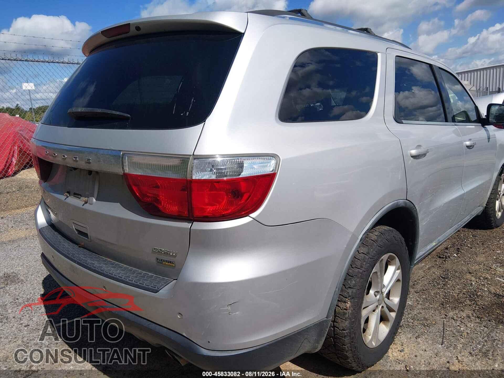 DODGE DURANGO 2012 - 1C4RDJDG6CC107565
