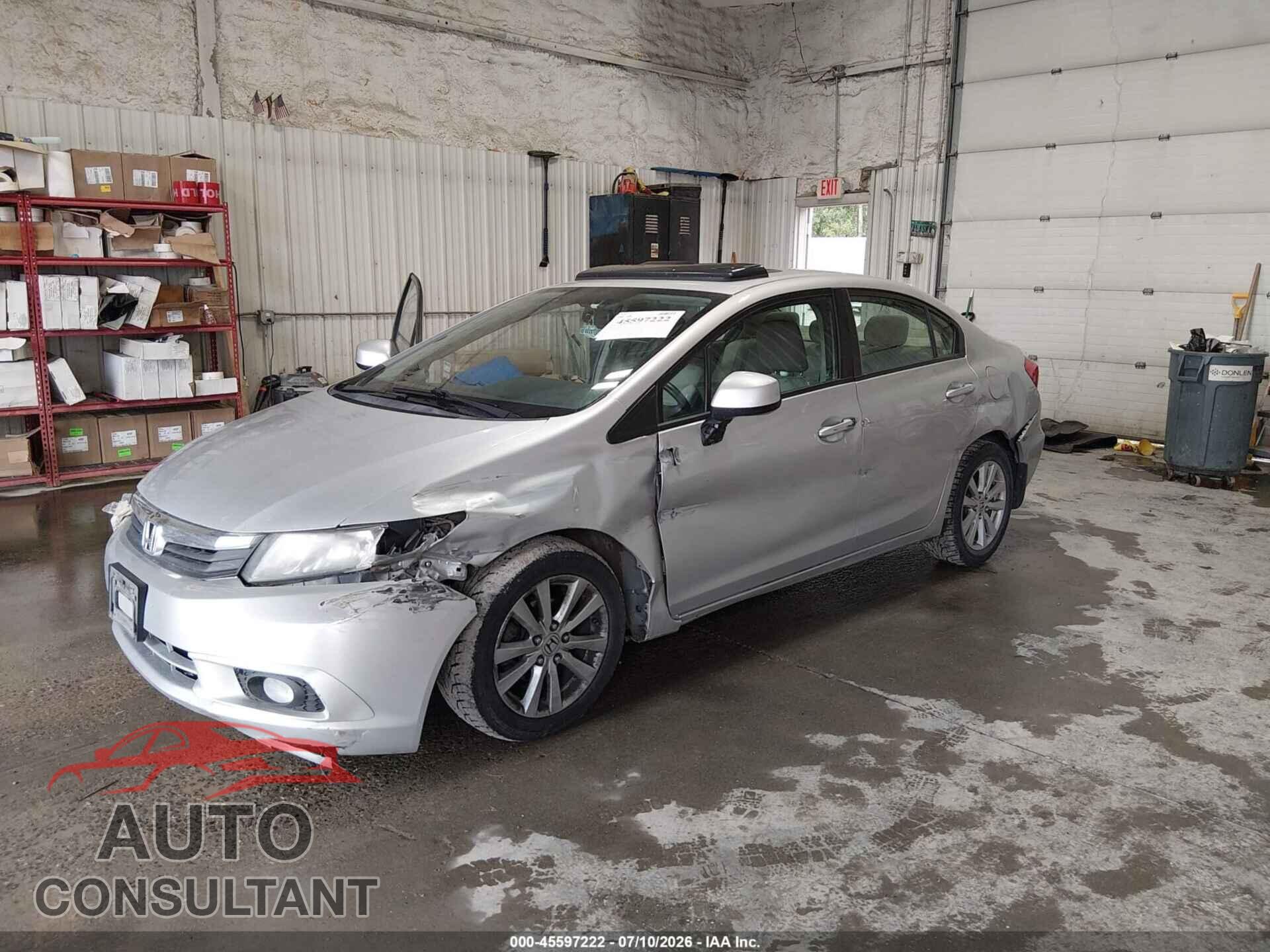 HONDA CIVIC 2012 - 2HGFB2F8XCH310848