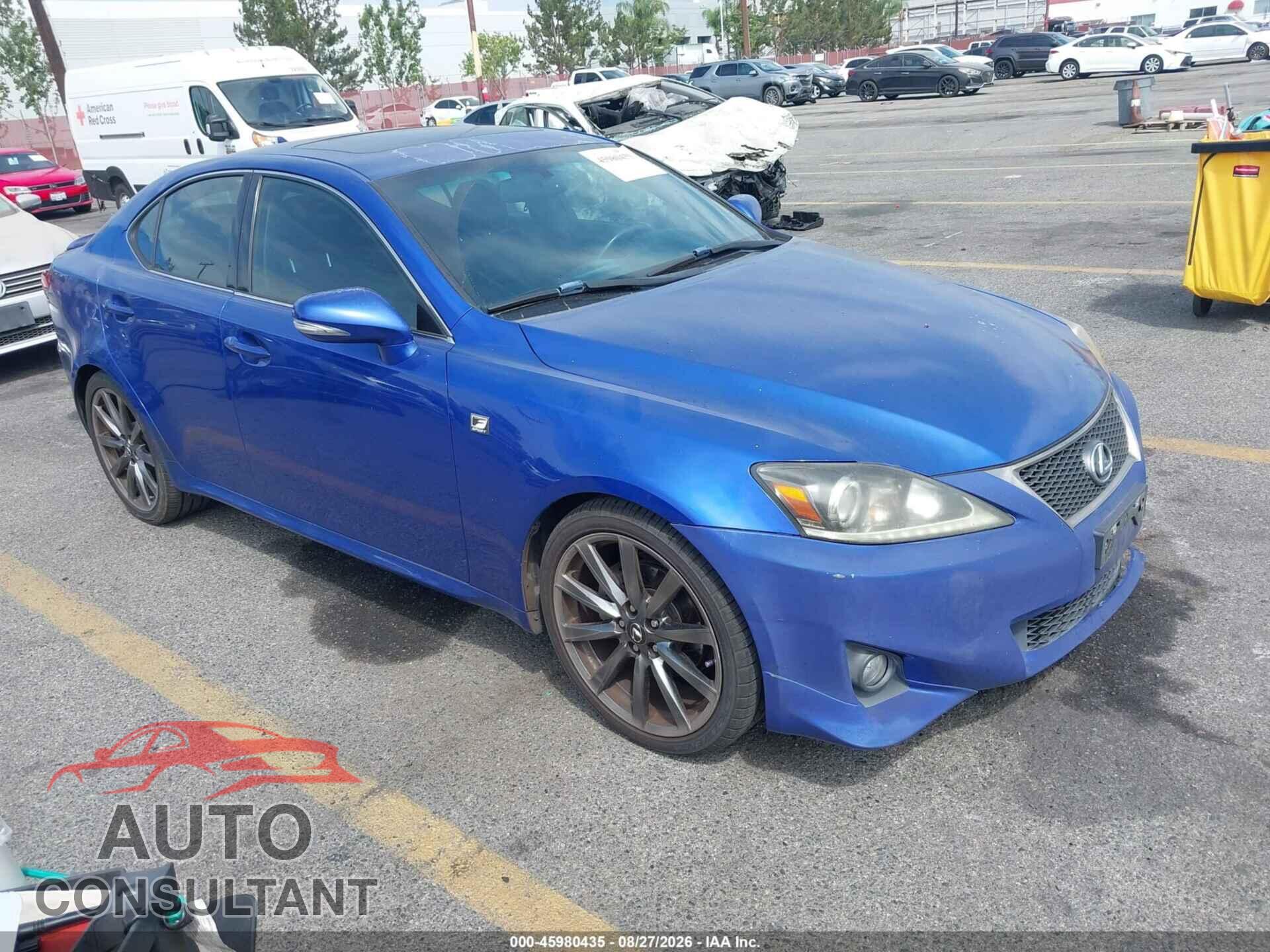 LEXUS IS 250 2011 - JTHBF5C22B2101760