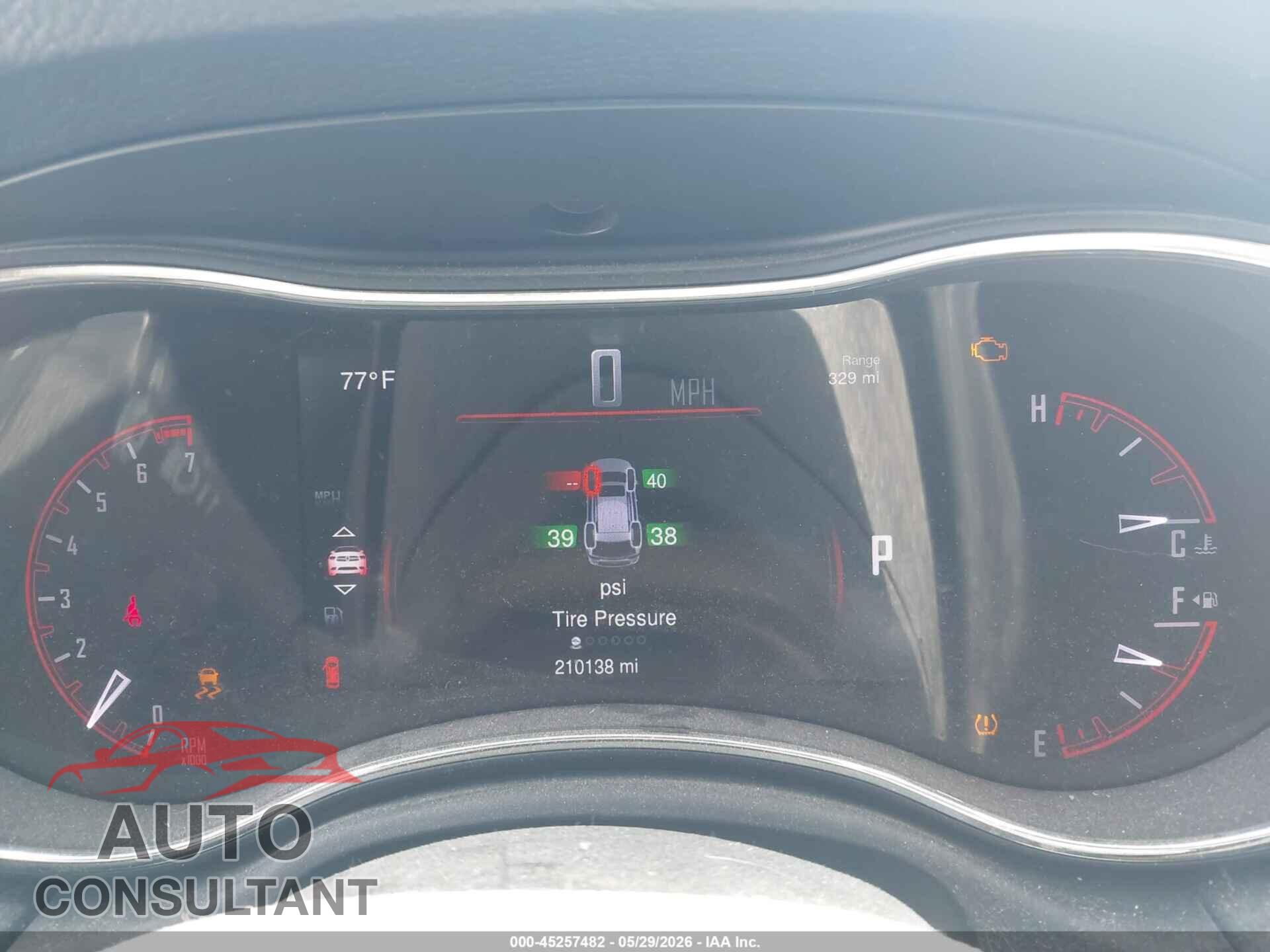DODGE DURANGO 2014 - 1C4RDJAG7EC323352
