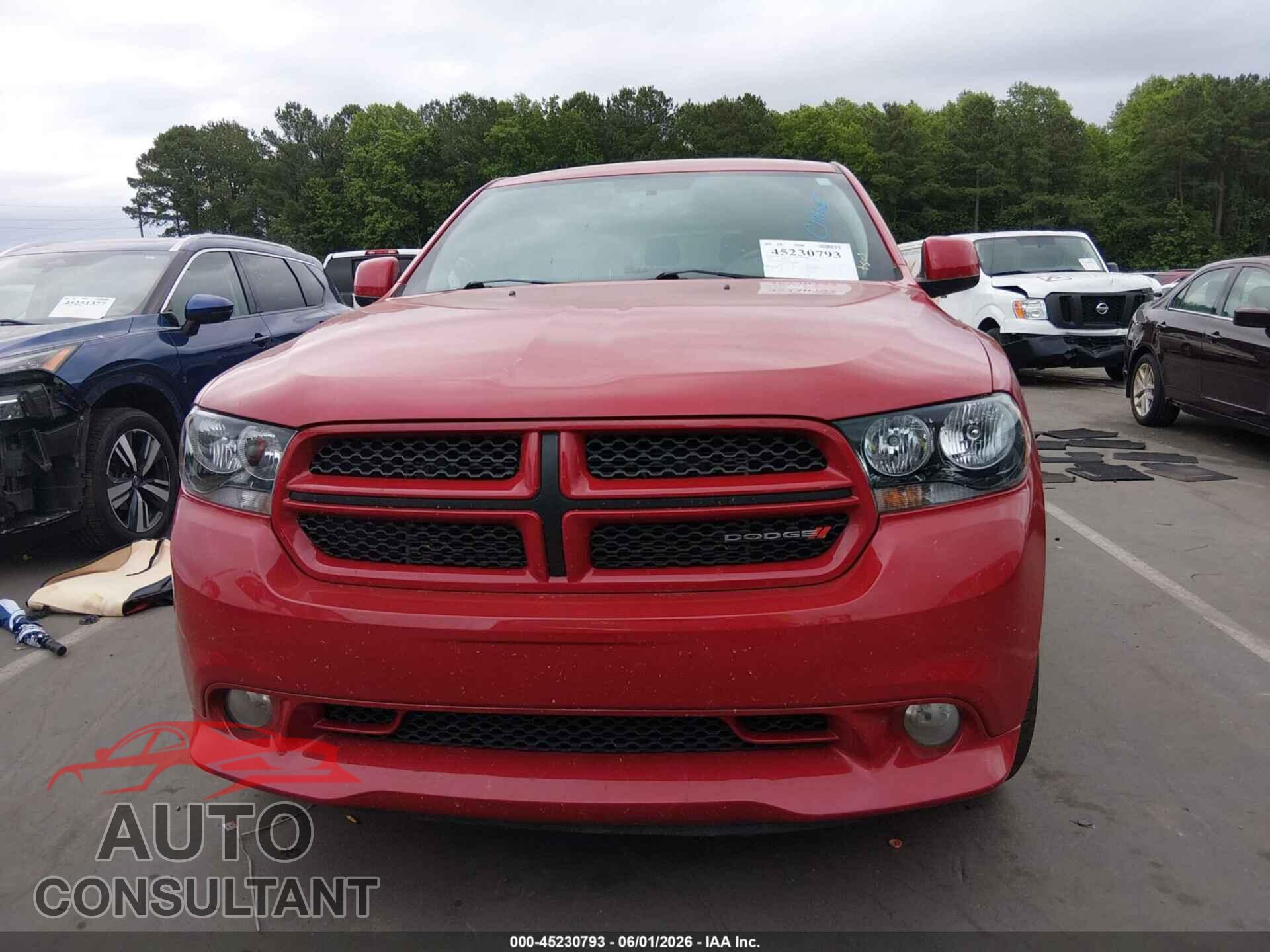 DODGE DURANGO 2013 - 1C4RDHAG2DC694166