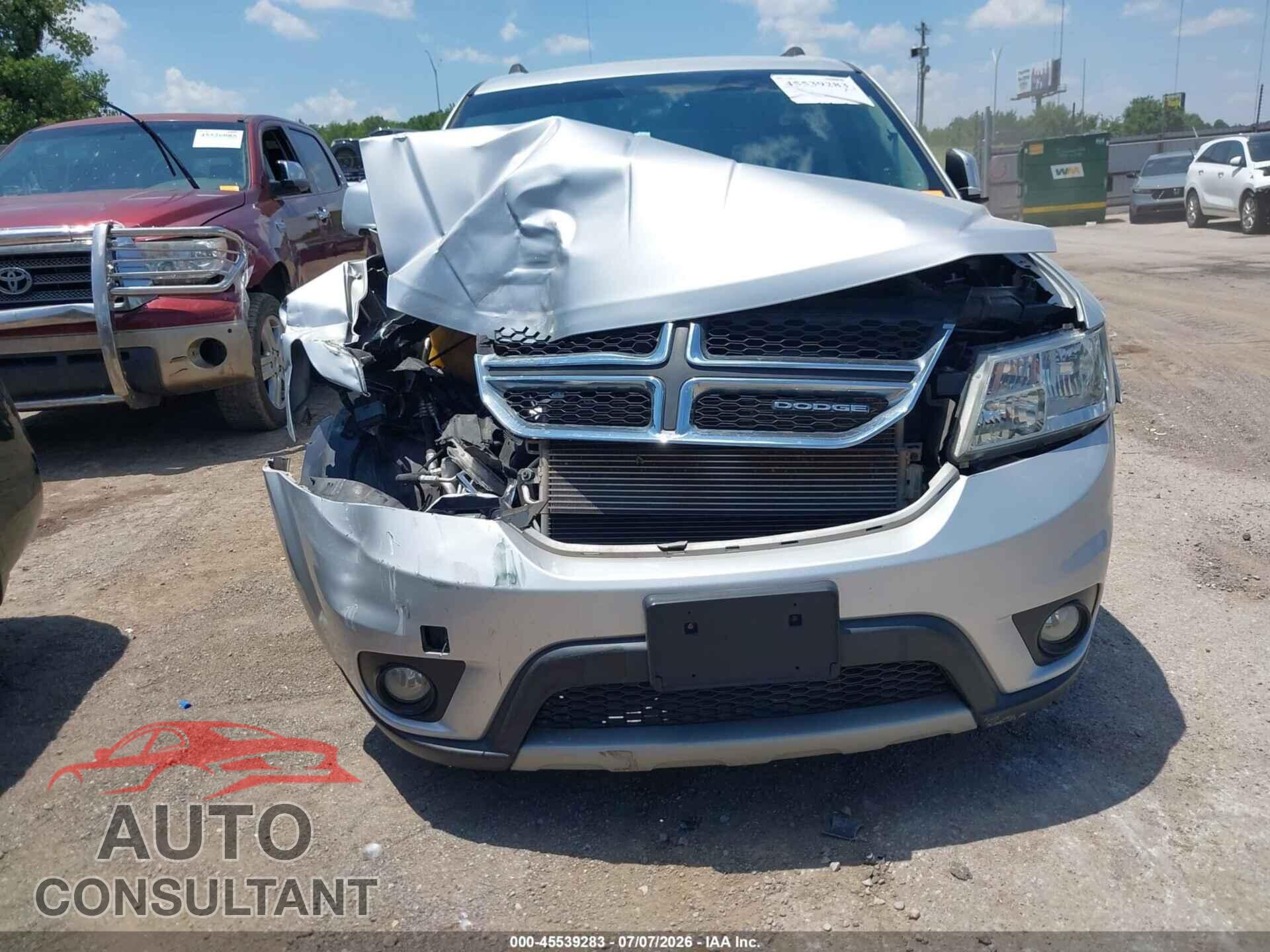 DODGE JOURNEY 2012 - 3C4PDCBG7CT190871