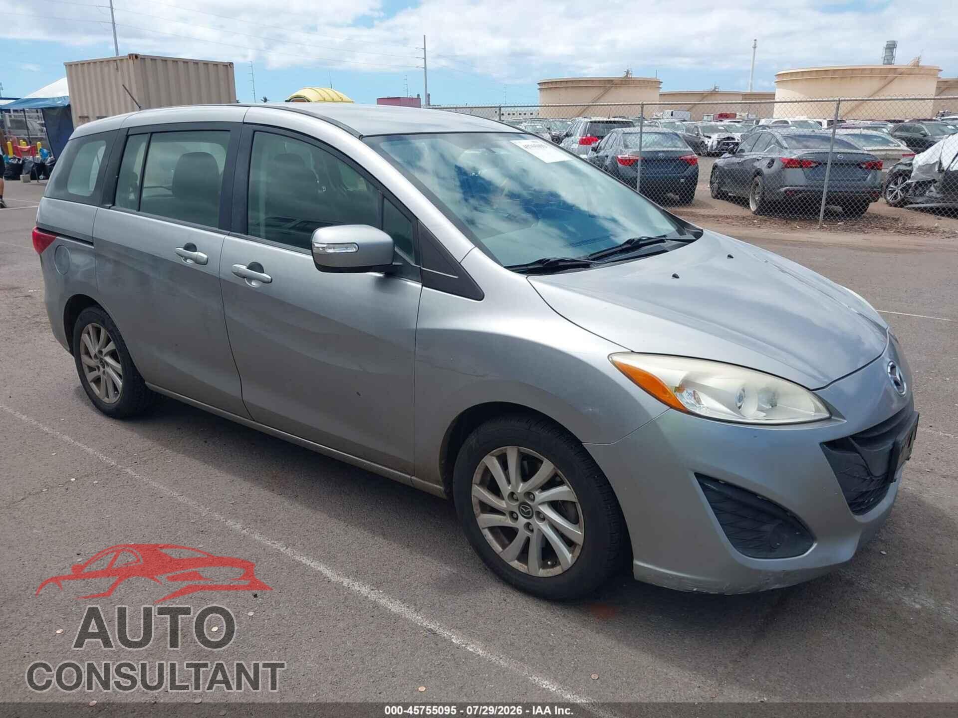 MAZDA MAZDA5 2013 - JM1CW2BL8D0148109