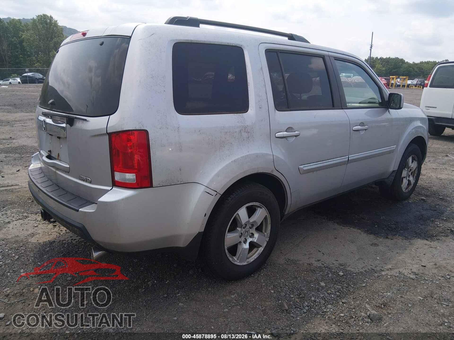 HONDA PILOT 2011 - 5FNYF4H66BB039004
