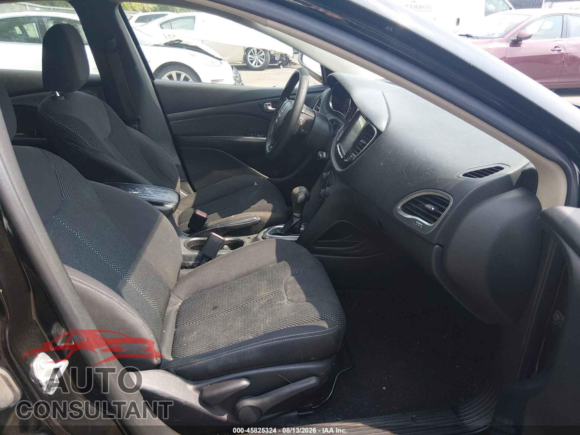 DODGE DART 2015 - 1C3CDFBB2FD302561