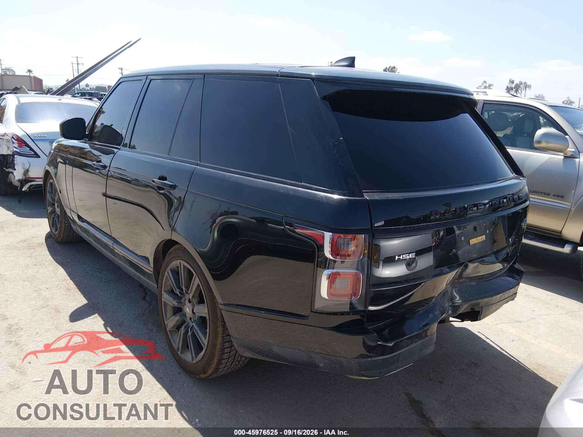 LAND ROVER RANGE ROVER 2019 - SALGS2SV0KA531976