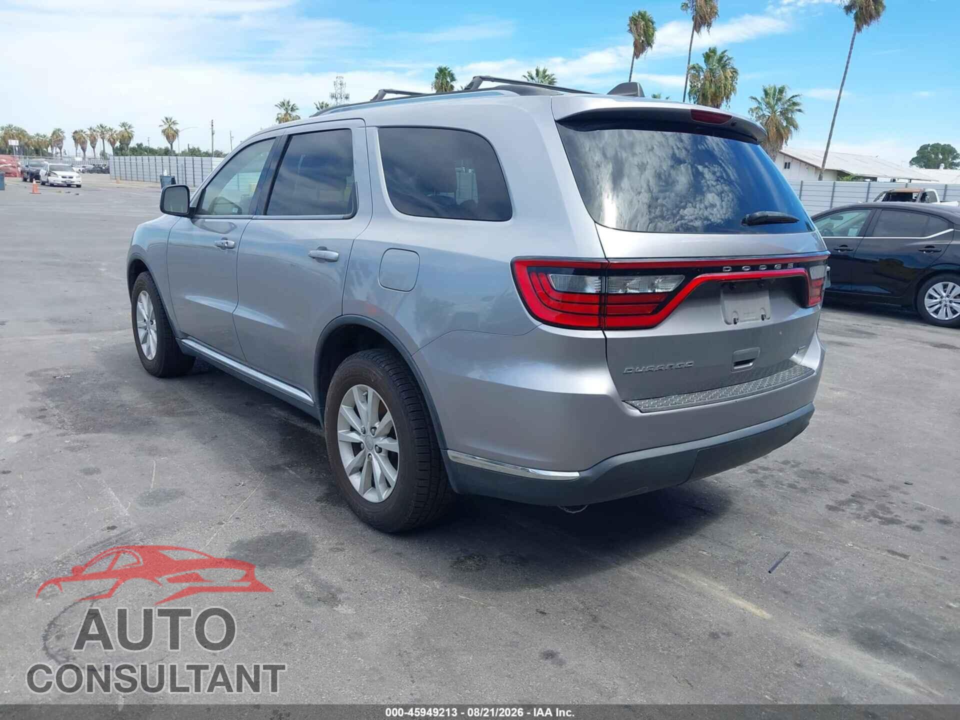 DODGE DURANGO 2015 - 1C4RDJAG5FC245185