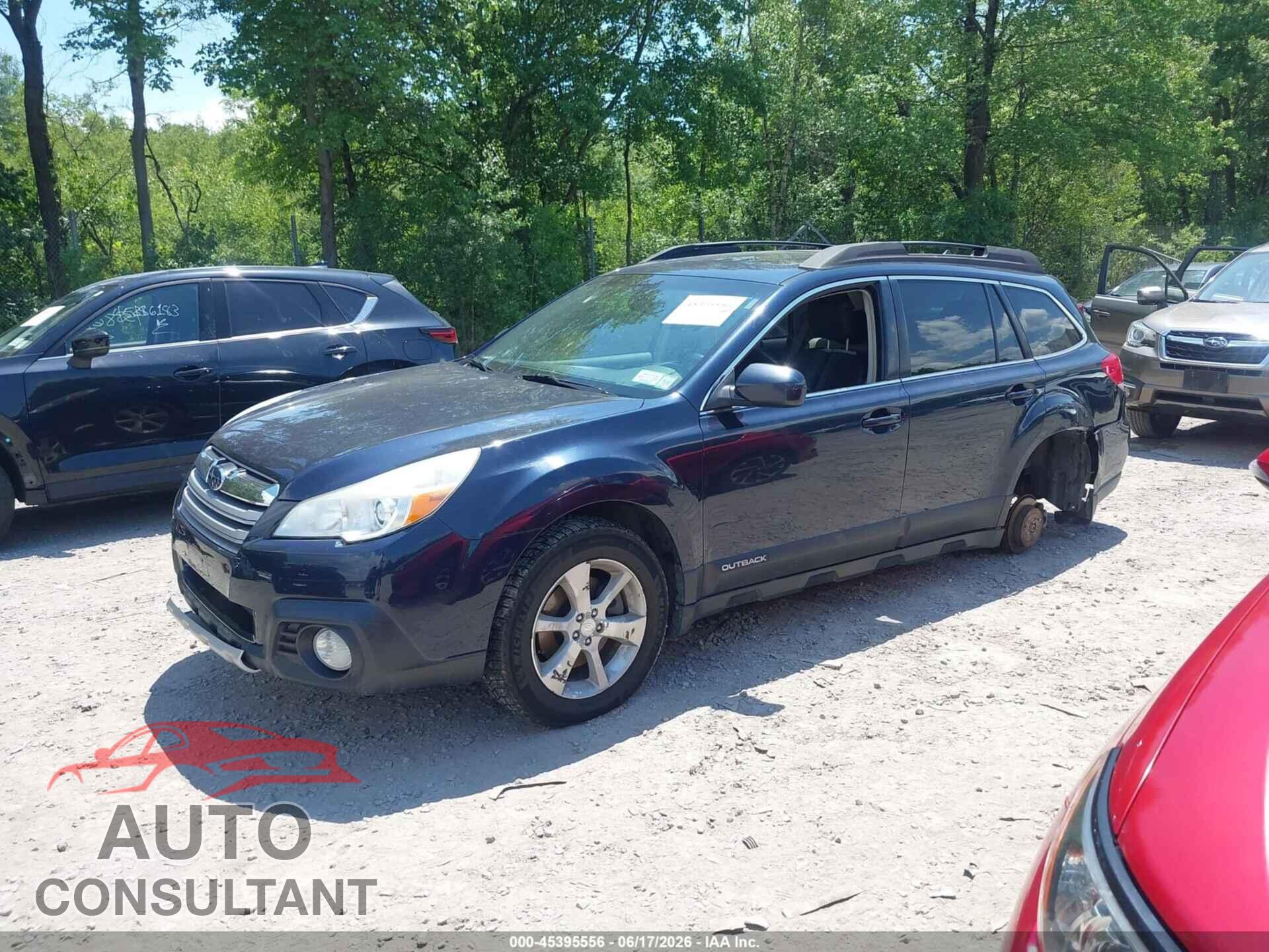 SUBARU OUTBACK 2013 - 4S4BRDPC7D2305961