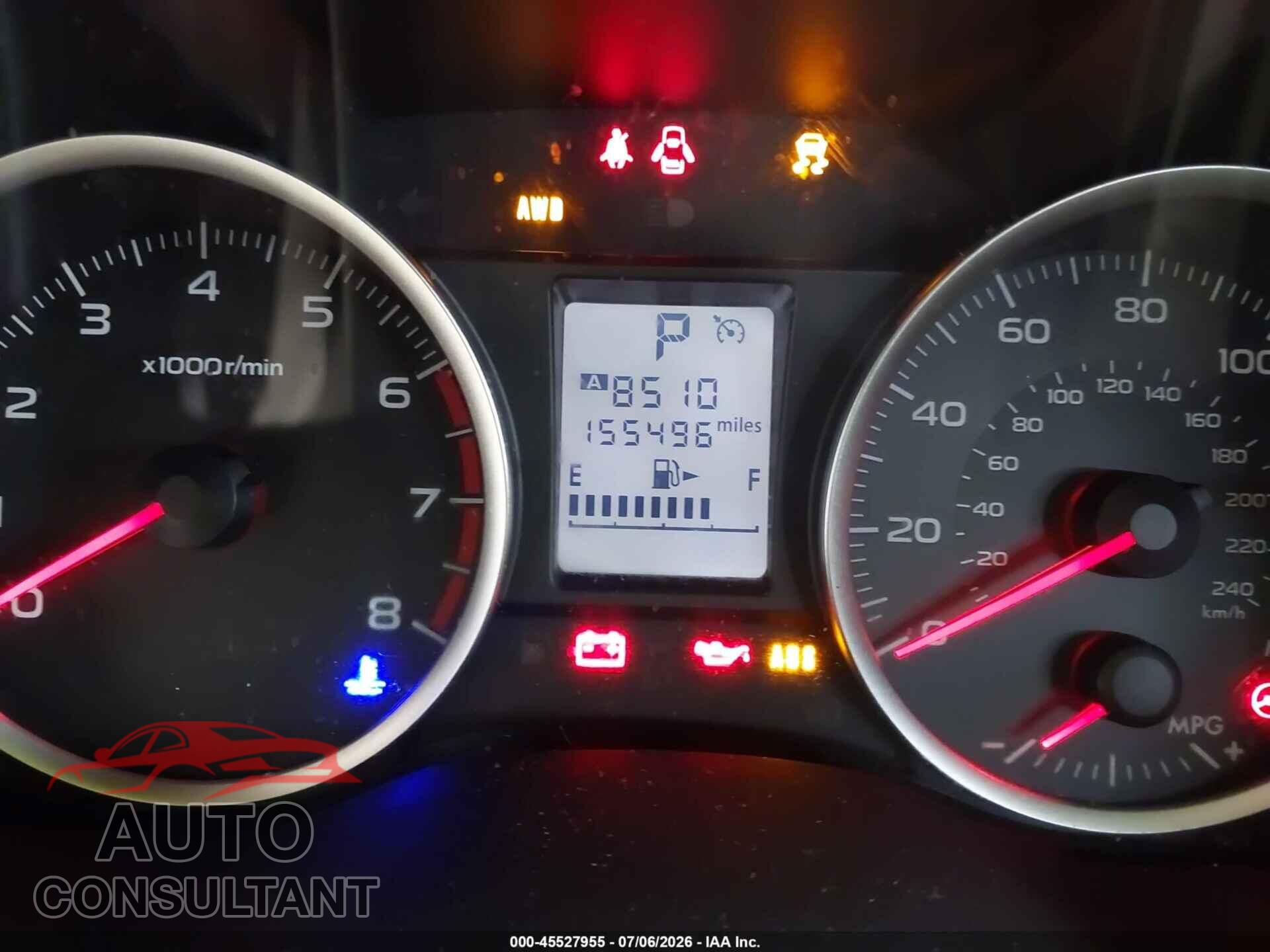 SUBARU FORESTER 2014 - JF2SJAAC9EH483485