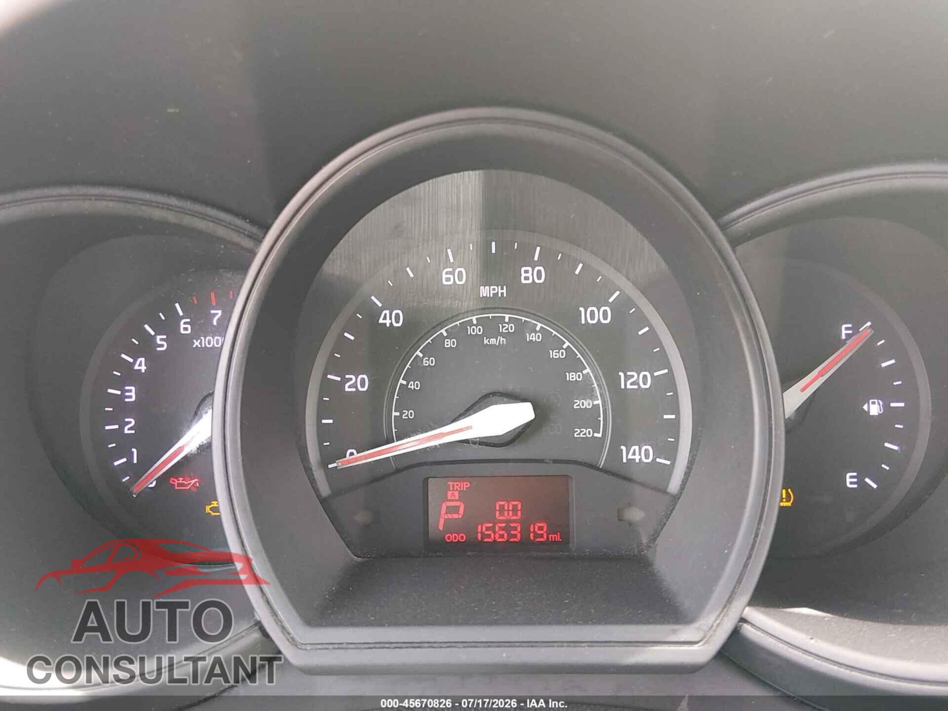 KIA RIO5 2012 - KNADM5A32C6092660