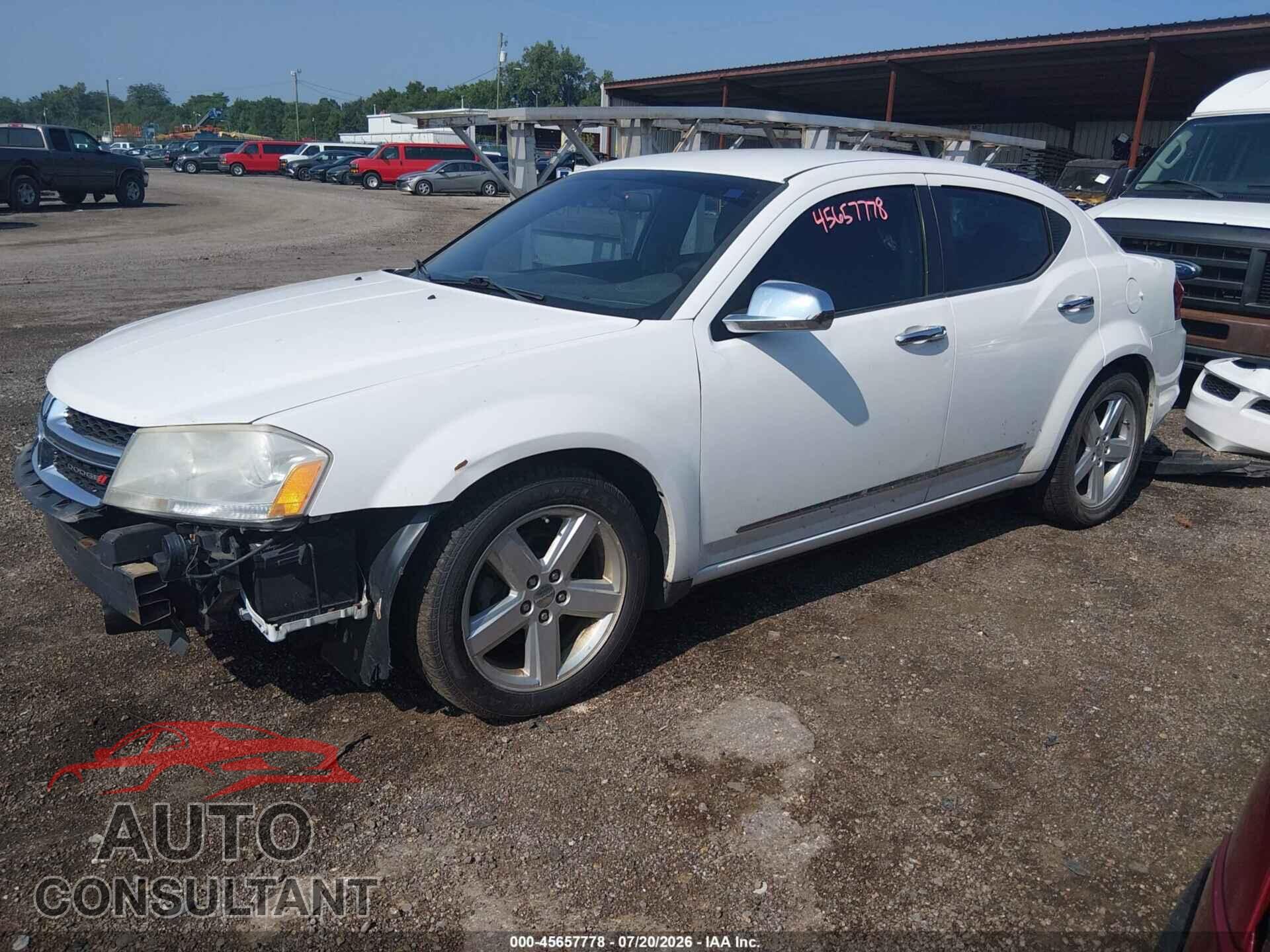 DODGE AVENGER 2013 - 1C3CDZAB1DN662379