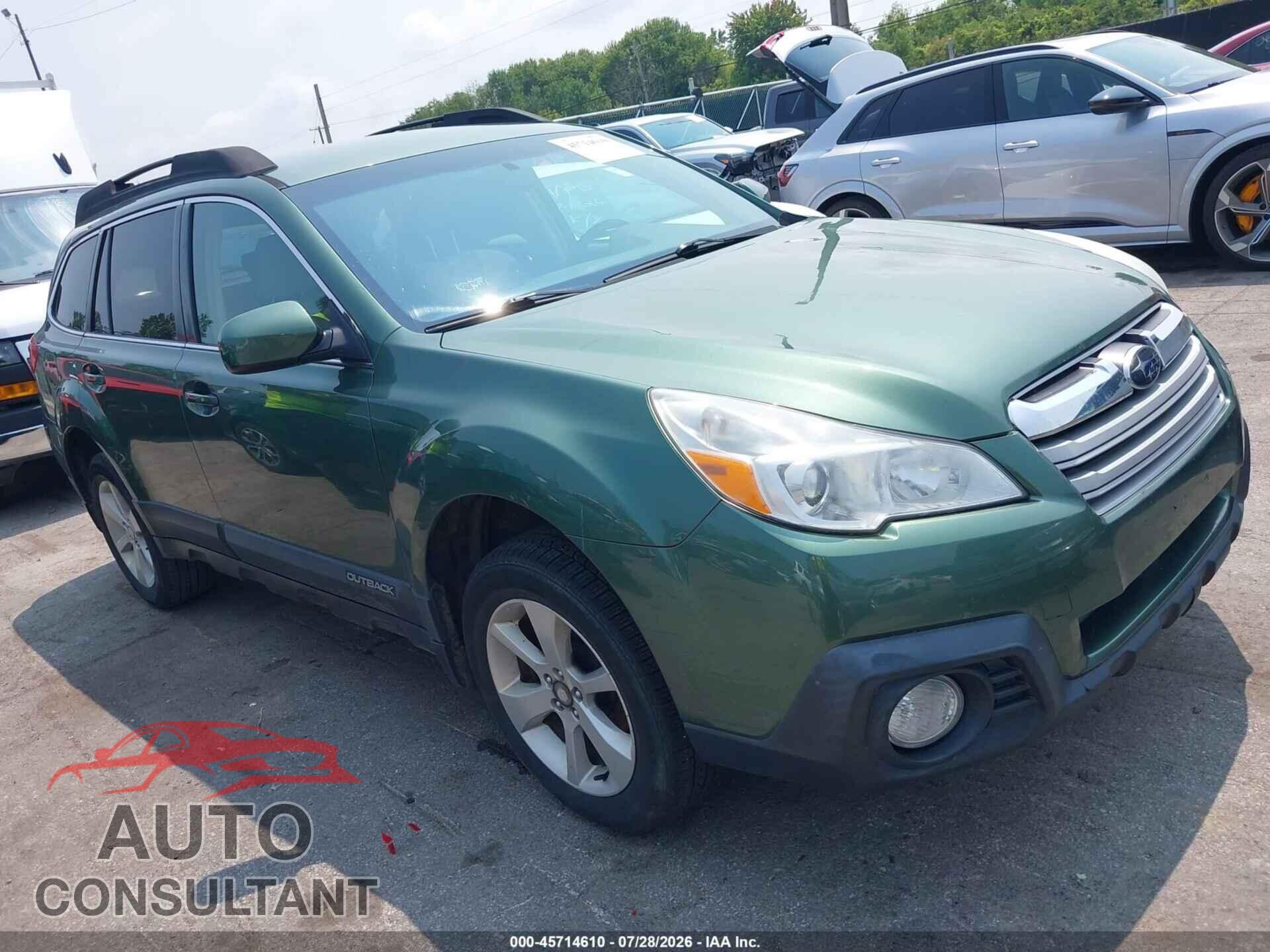 SUBARU OUTBACK 2013 - 4S4BRCCC8D3305803