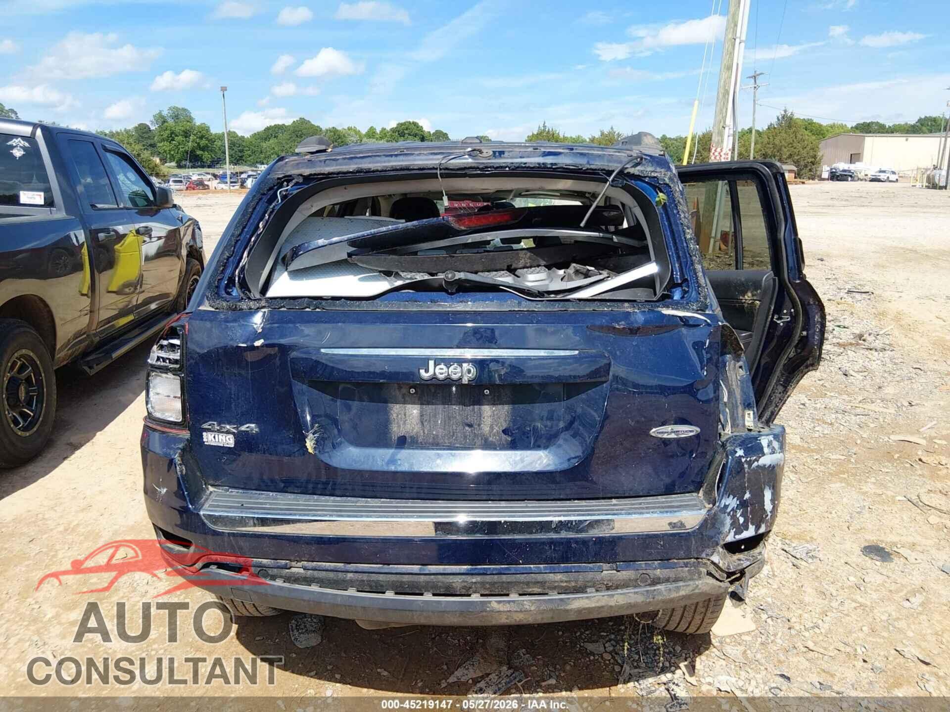 JEEP COMPASS 2017 - 1C4NJDEB0HD126948