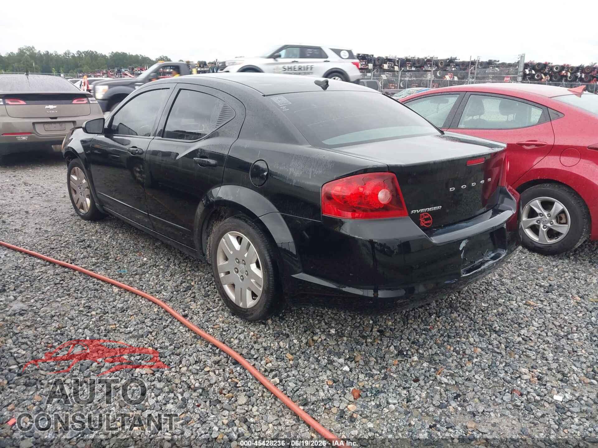 DODGE AVENGER 2012 - 1C3CDZAB1CN237355