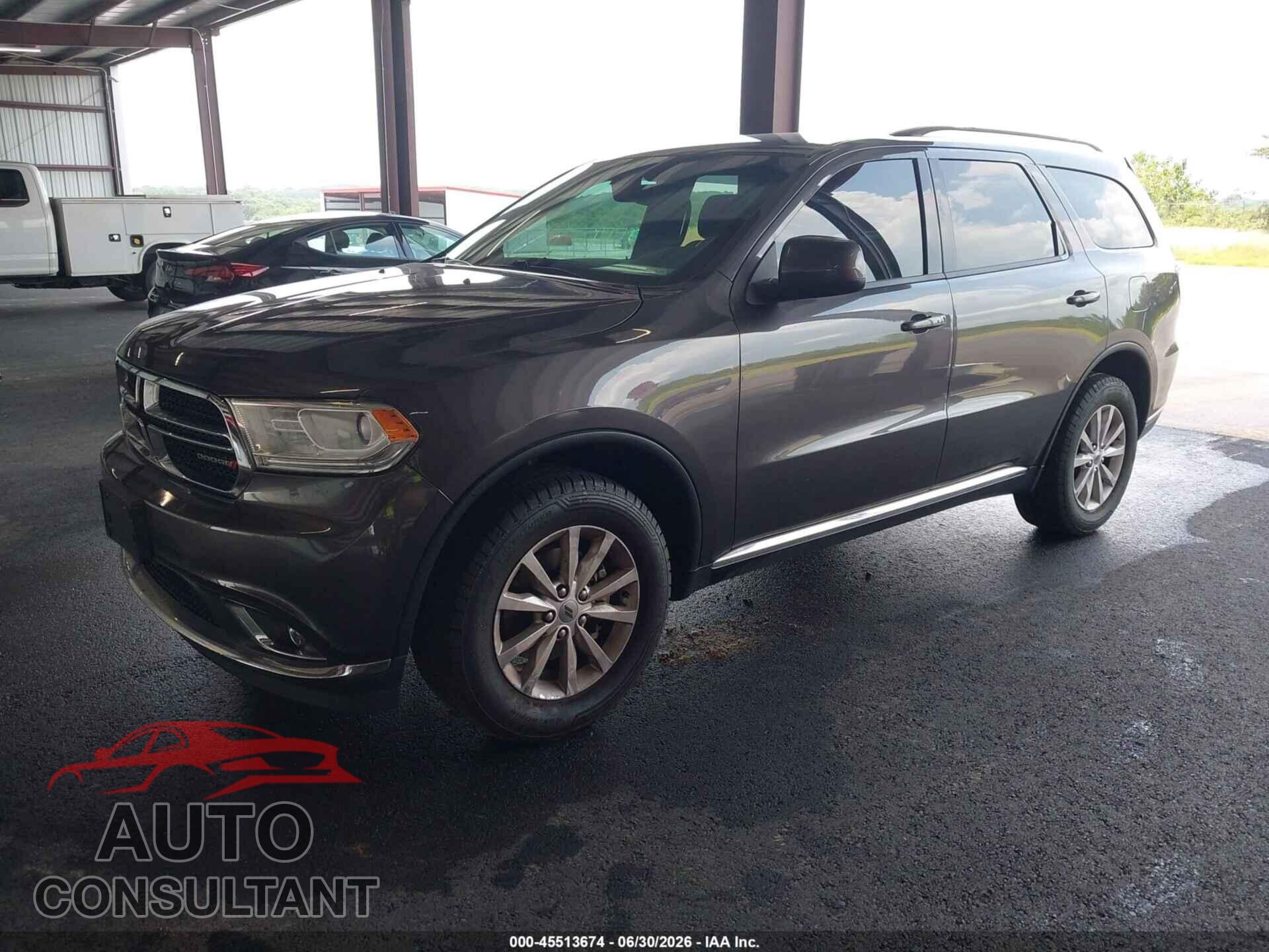 DODGE DURANGO 2019 - 1C4RDJAG6KC839746