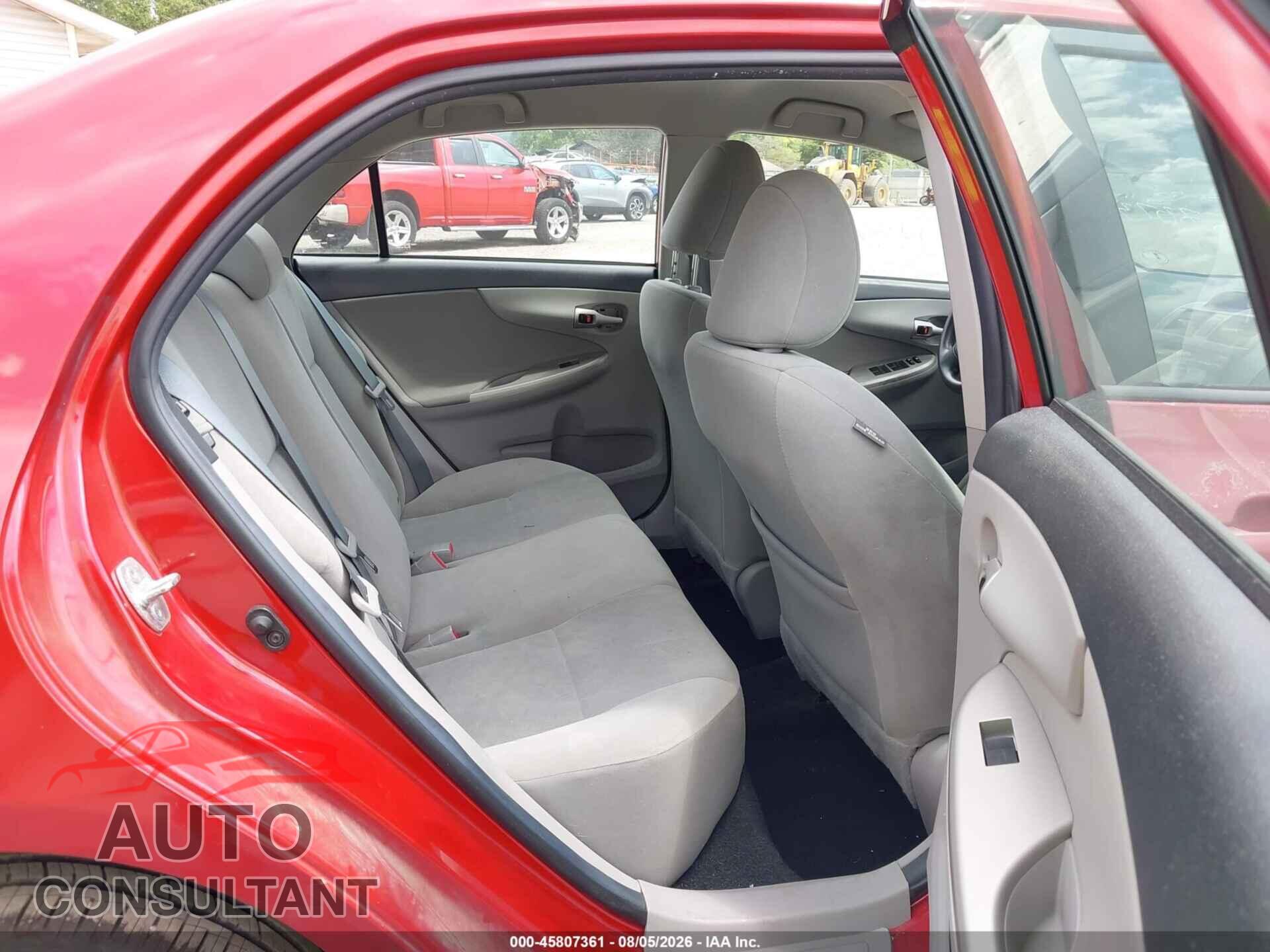 TOYOTA COROLLA 2012 - 5YFBU4EE0CP022115