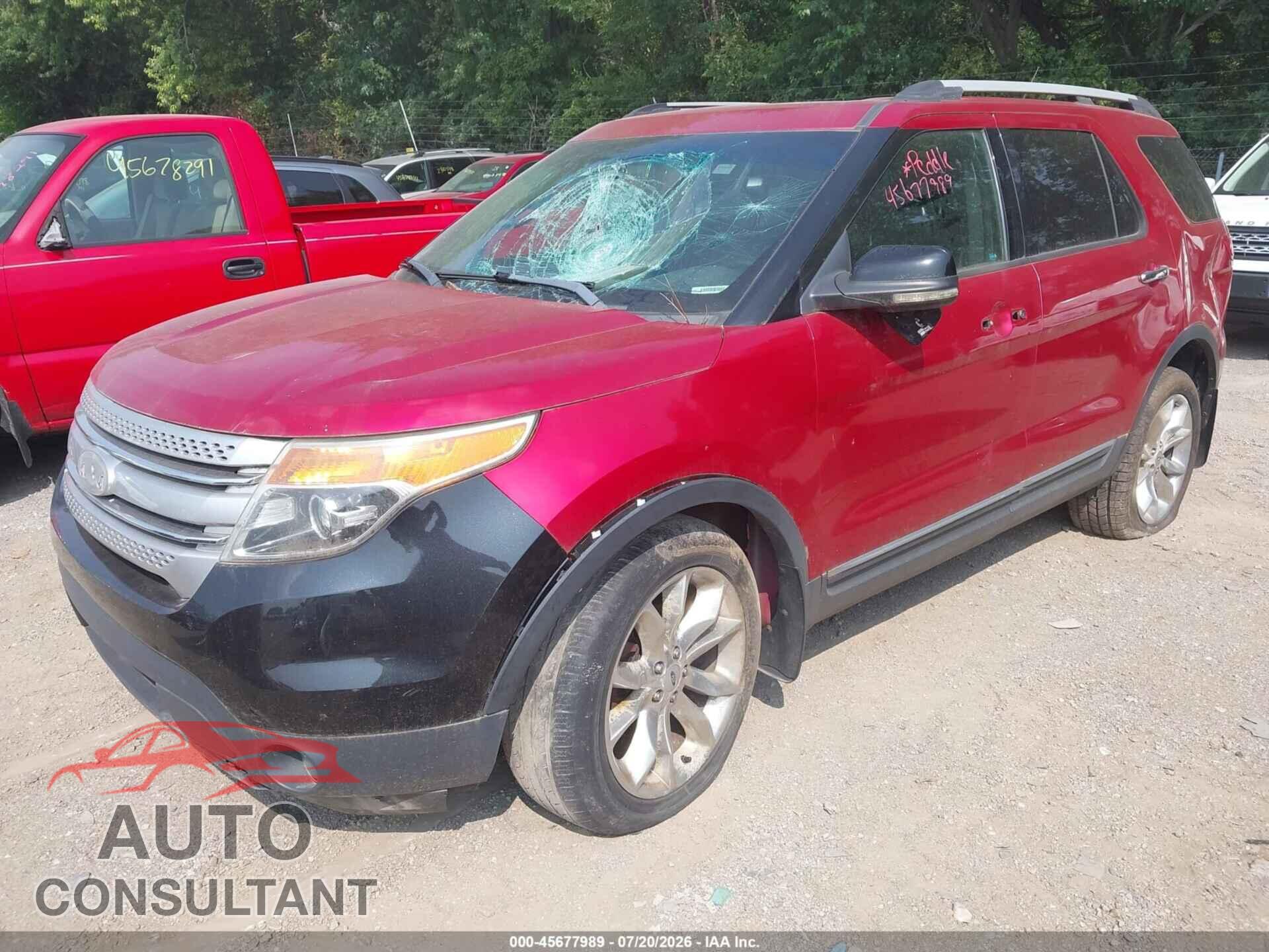 FORD EXPLORER 2012 - 1FMHK8D86CGB00283