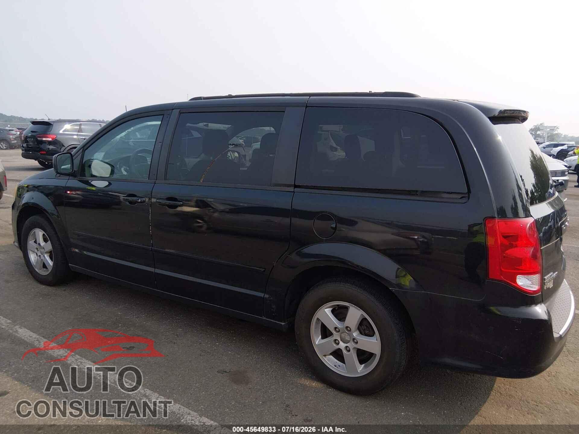 DODGE GRAND CARAVAN 2012 - 2C4RDGCG2CR179603